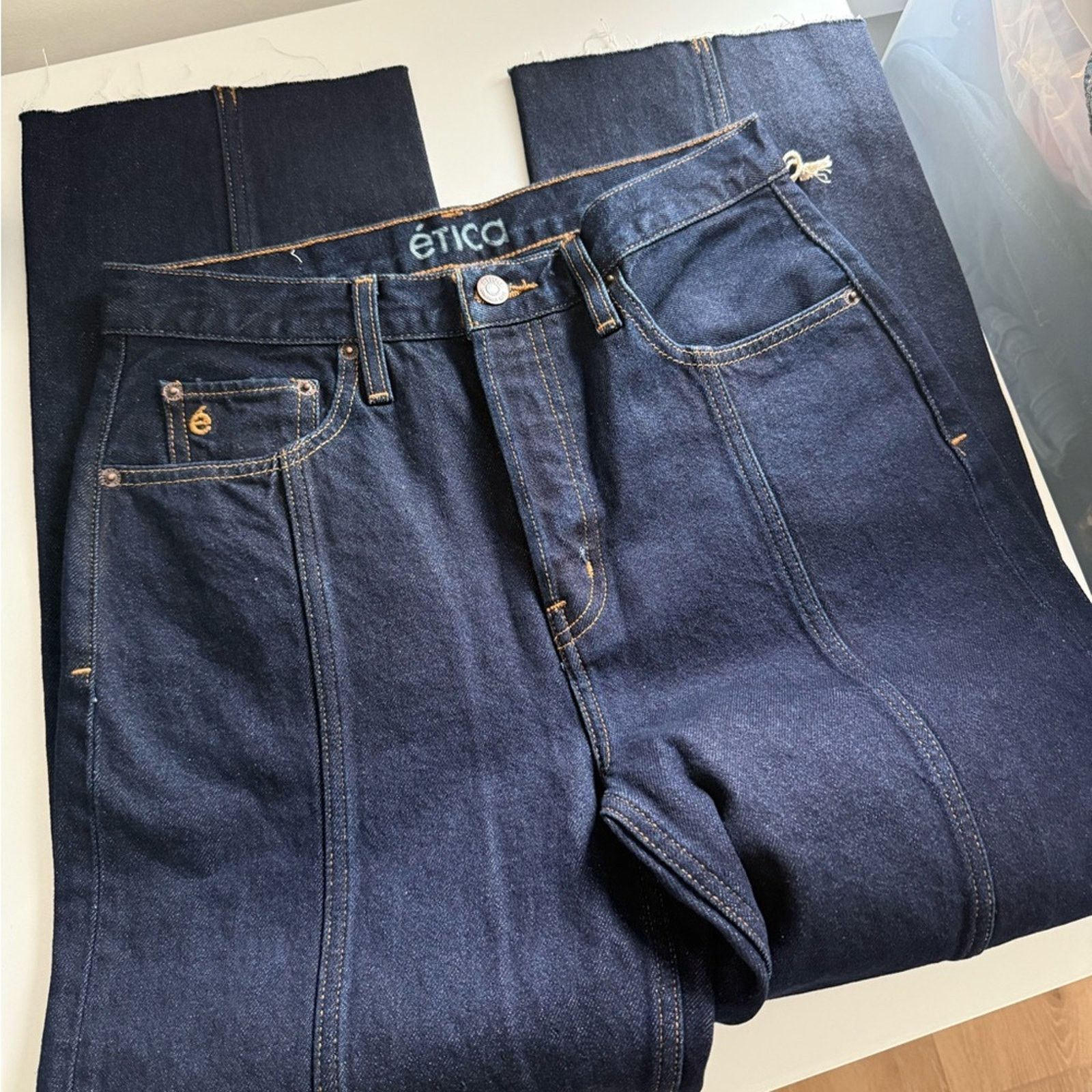 ETICA New etica Tyler Seamed Crop Denim - 26 - $178 Size 26" / US 2 / IT 38 - 7 Thumbnail