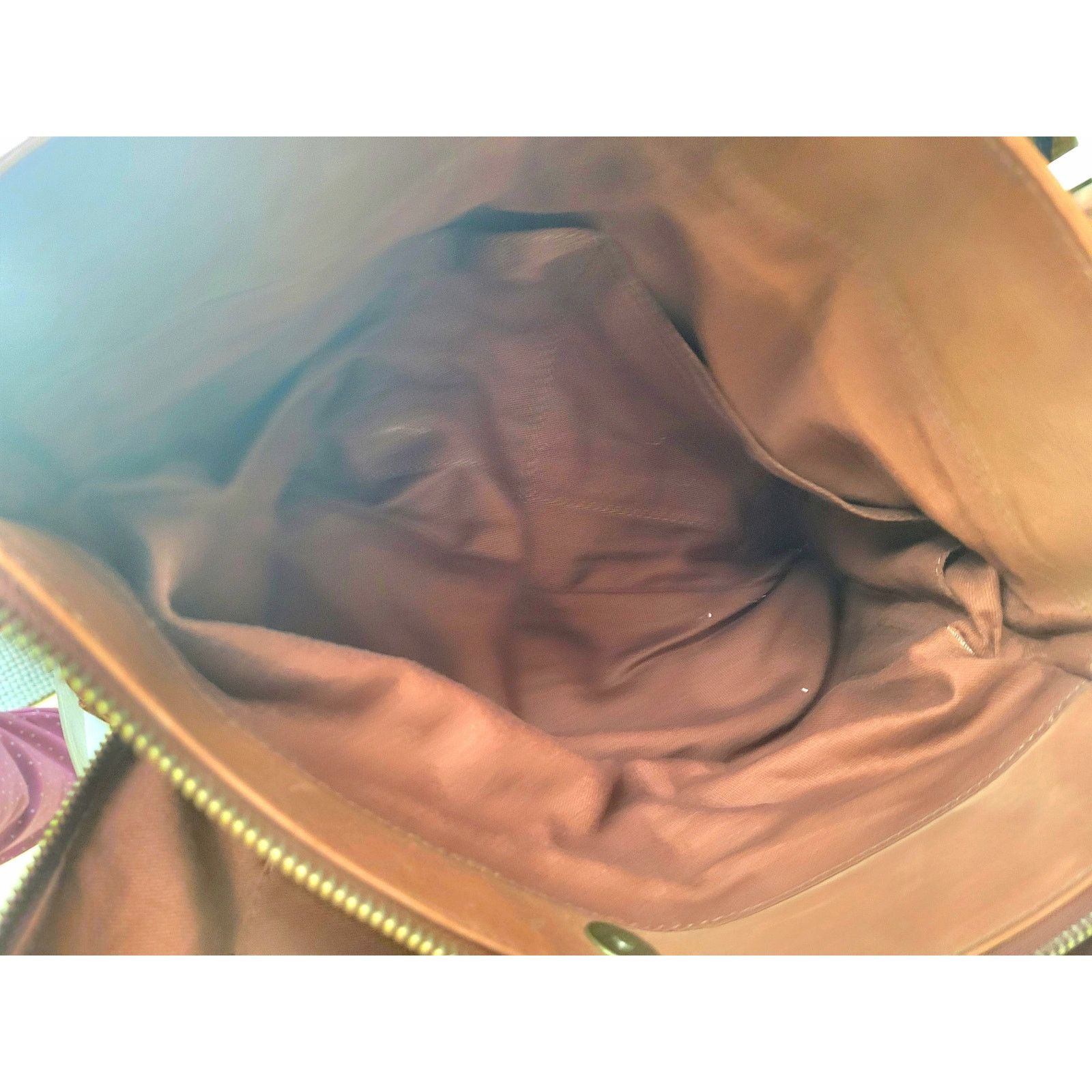 Other Leather Tote Bag Woven Brown Vintage Gorgeous Patina Size ONE SIZE - 10 Thumbnail