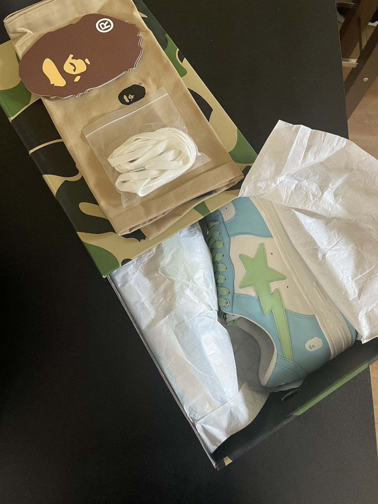Bape Bape Sta Low Pastel Blue Size US 9.5 / EU 42-43 - 1 Thumbnail