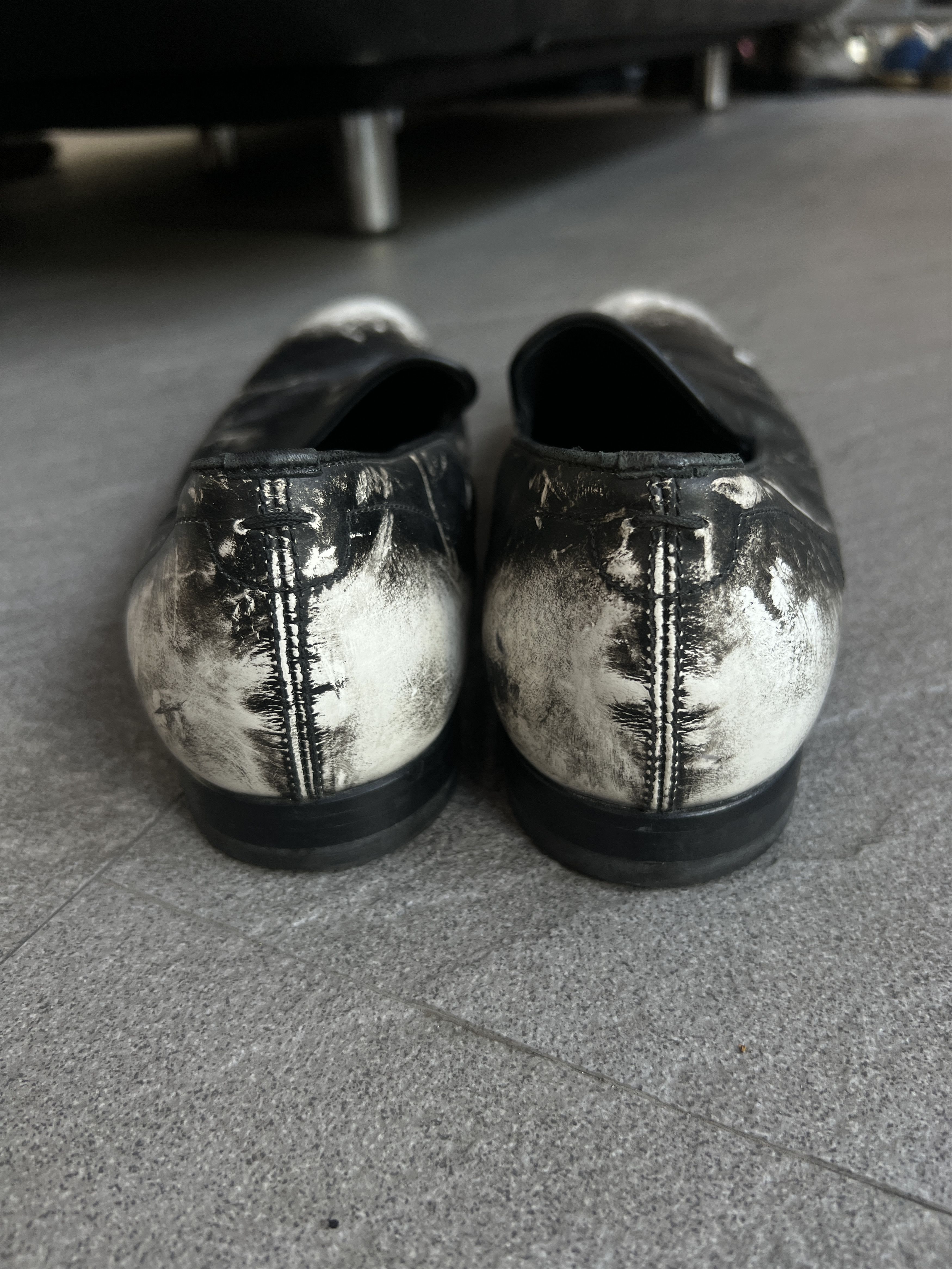 Alexander McQueen Alexander McQueen Skull Distressed Loafers EU42 Size US 9 / EU 42 - 7 Thumbnail