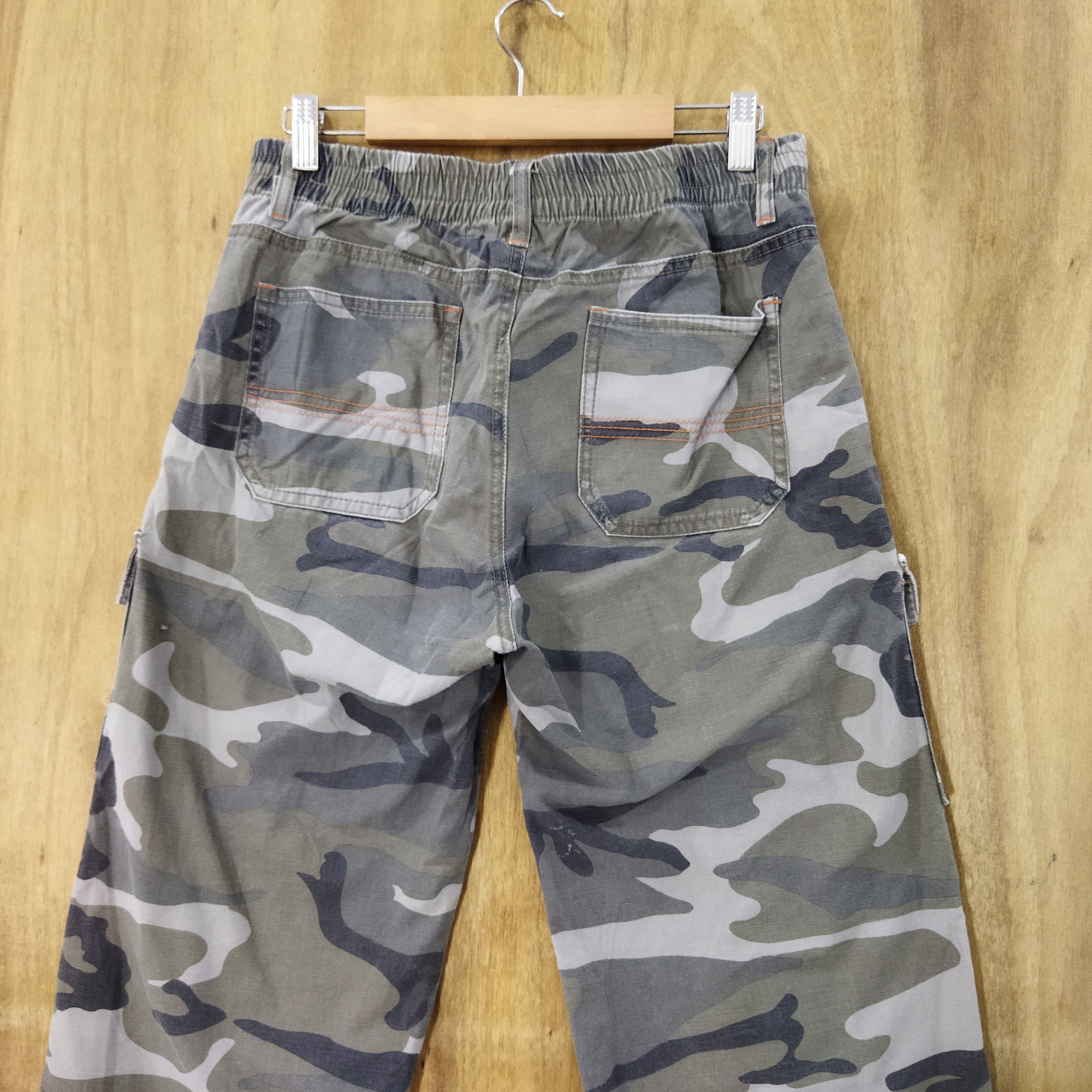 Japanese Brand SCENE GYE CAMO CARGO PANTS Size US 29 - 7 Thumbnail