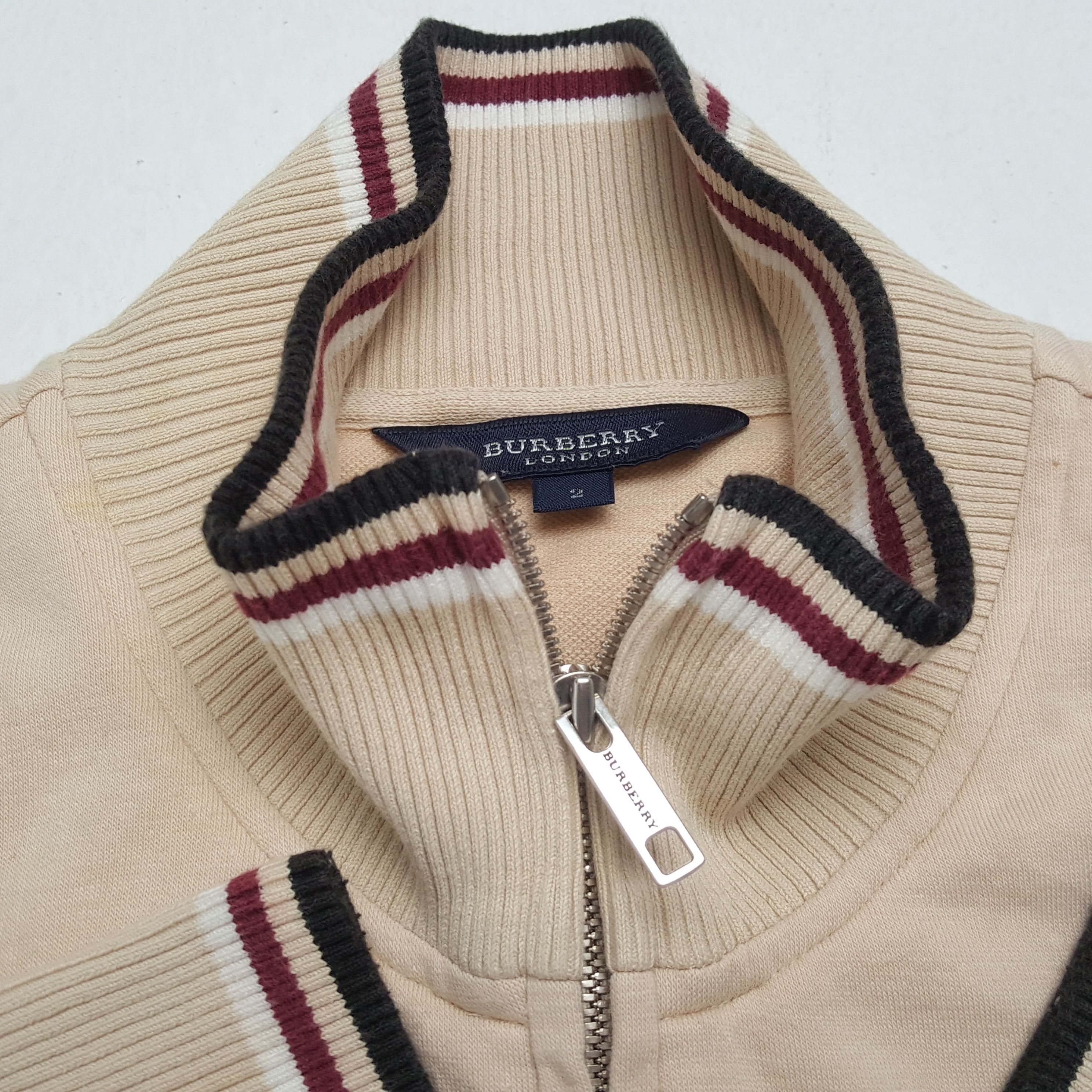 Burberry × Vintage BURBERRY LONDON Fashion Style Custom Art Sweater Size XS / US 0-2 / IT 36-38 - 10 Thumbnail