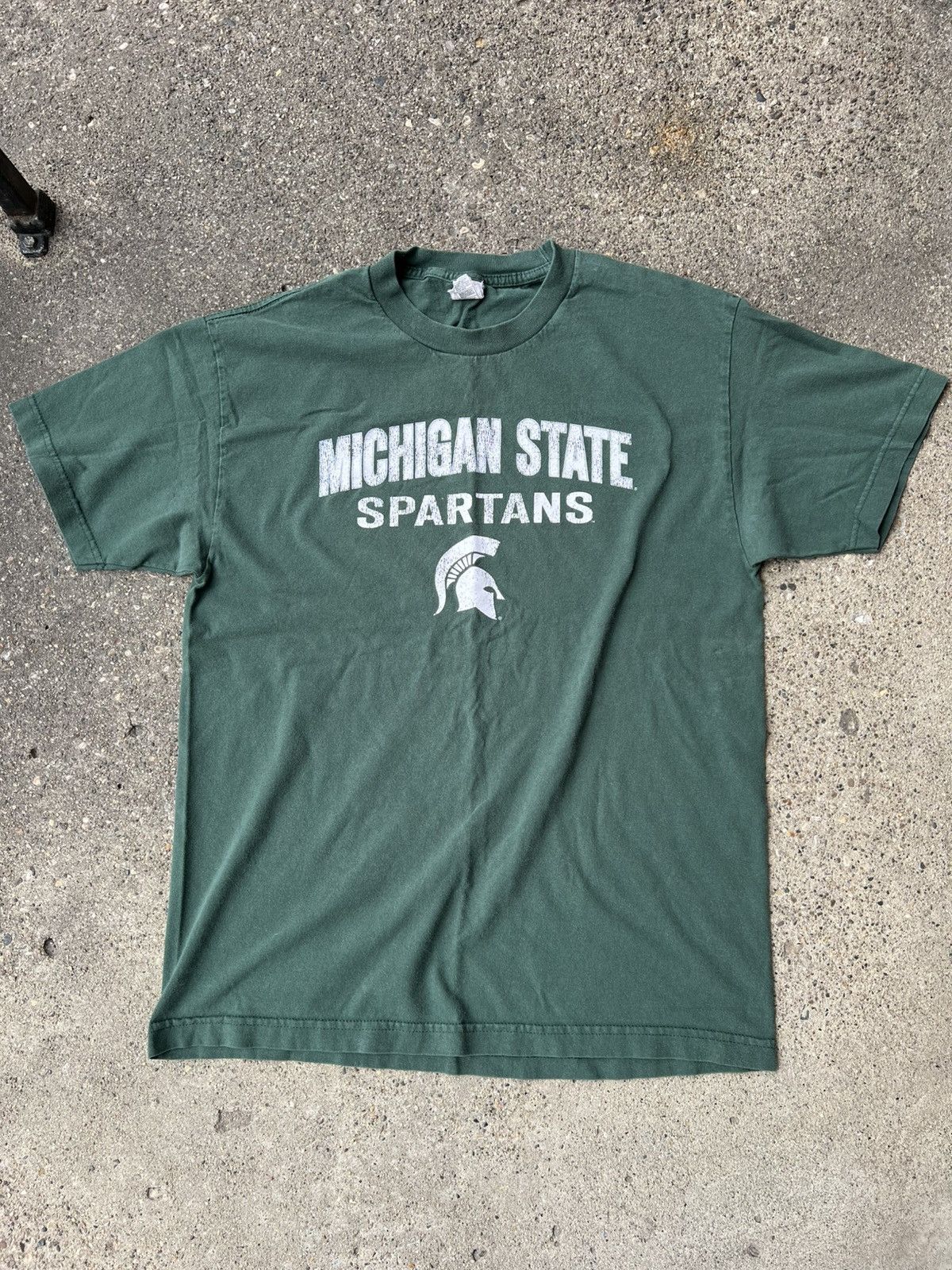 Vintage Vintage Y2K Alstyle MSU Michigan State Spartans T Shirt L Size US L / EU 52-54 / 3 - 2 Thumbnail