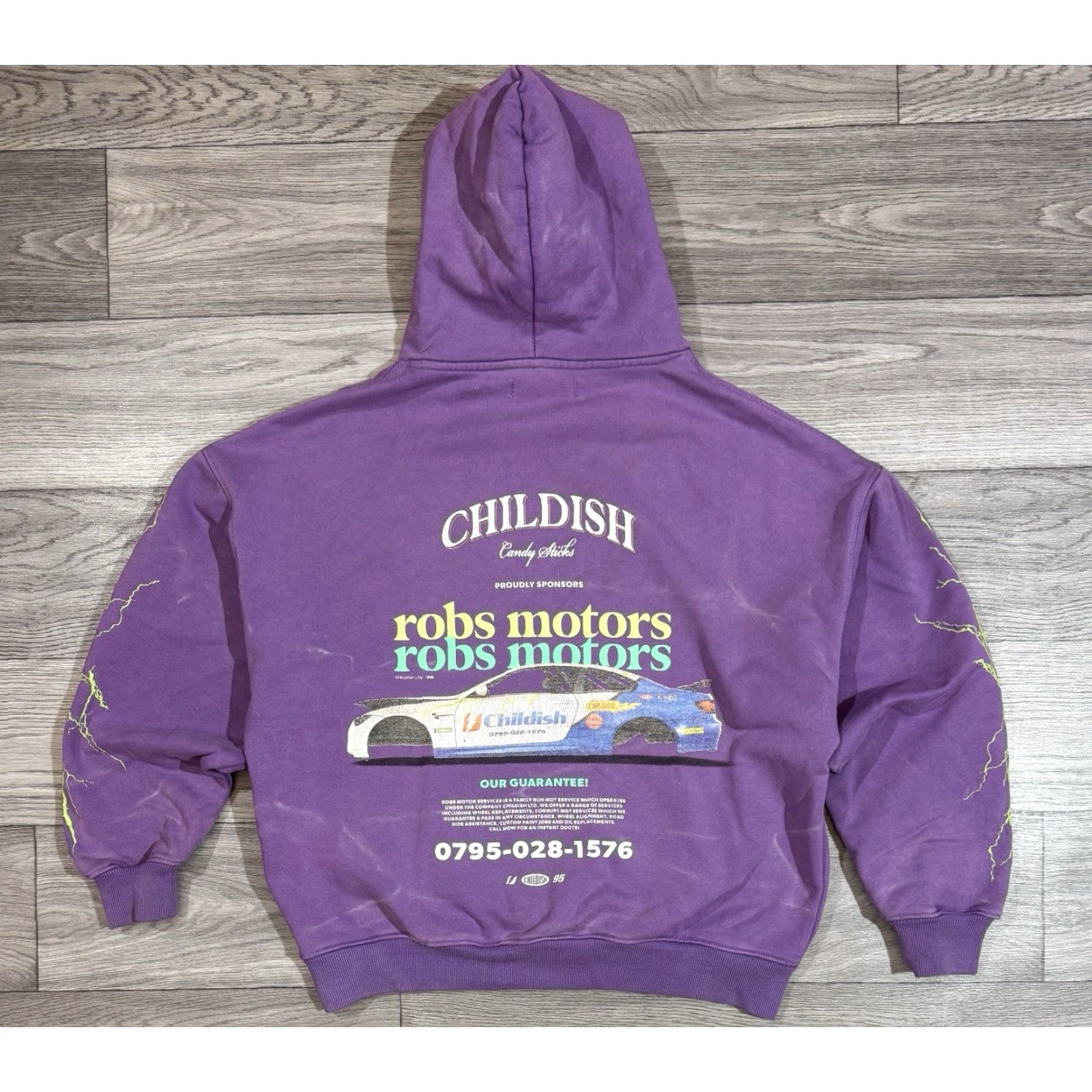 Vintage Childish TGF Bros Hoodie Mens Size S Oversized Purple Heavyweight Pullover Size US S / EU 44-46 / 1 - 2 Thumbnail