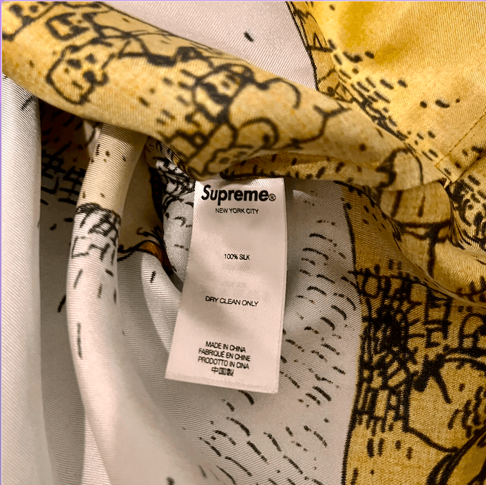 Supreme Supreme Ronin Silk Short-Sleeve Shirt 'Gold' Size US L / EU 52-54 / 3 - 4 Thumbnail