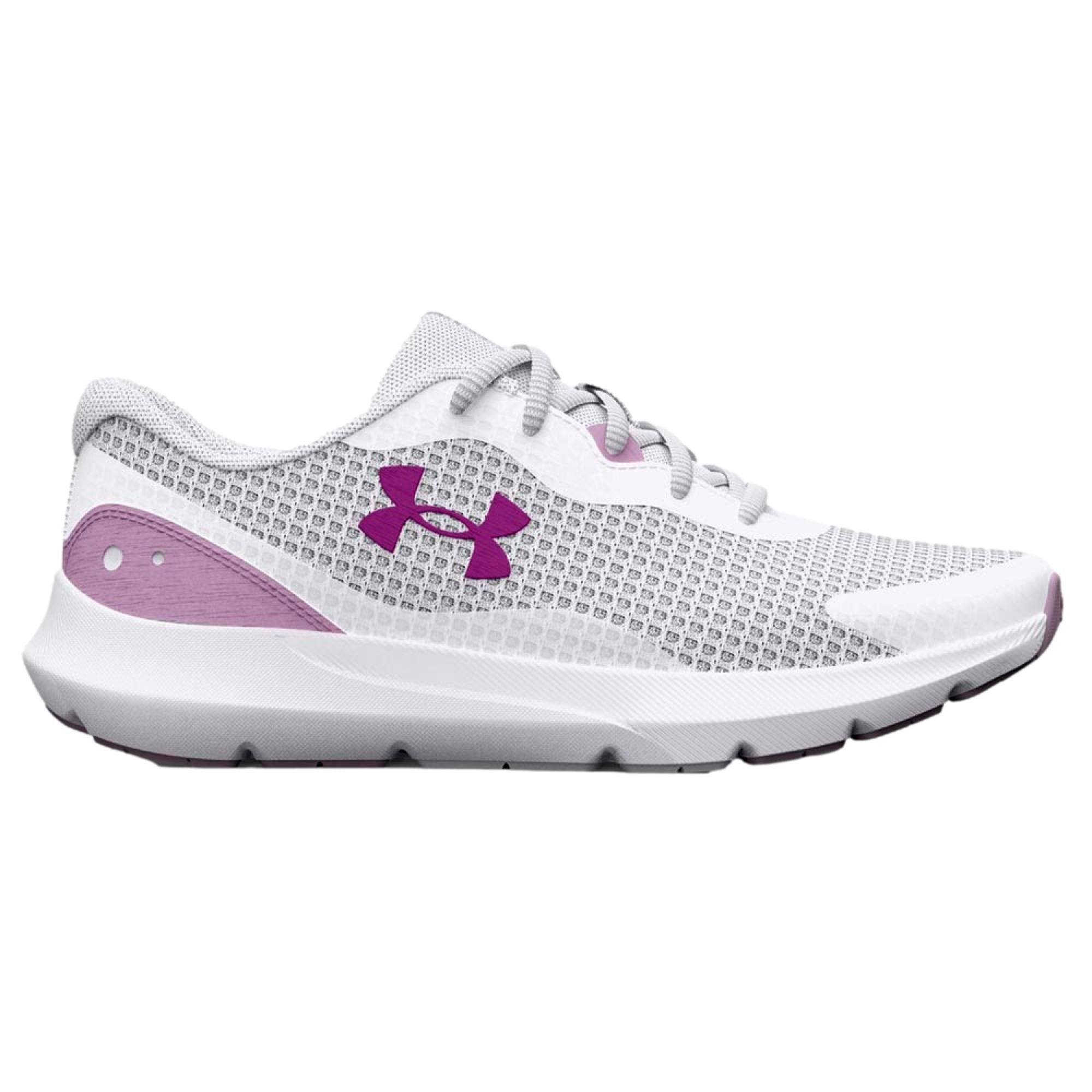 Under Armour Surge 3 White / Purple 3024894-114 Size US 9 / IT 39 - 1 Thumbnail