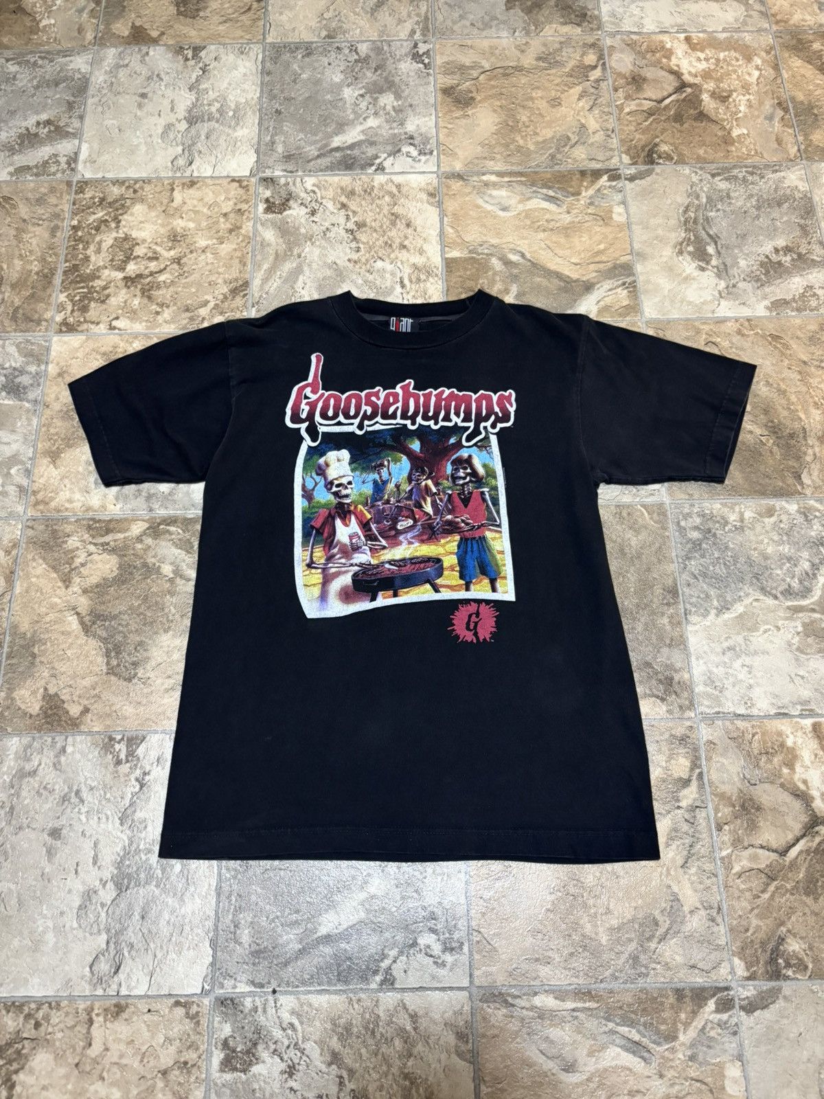 Giant Vintage Goosebumps Short Sleeve T Shirt Size US M / EU 48-50 / 2 - 1 Thumbnail