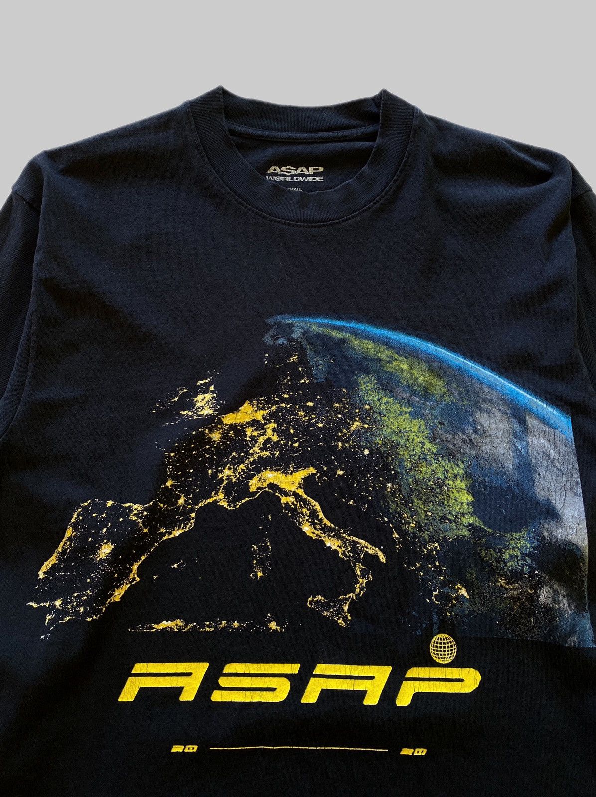 A$AP Rocky × Rap Tees × Vintage A$AP worldwide A$AP Yams LS Tshirt Size US S / EU 44-46 / 1 - 3 Thumbnail