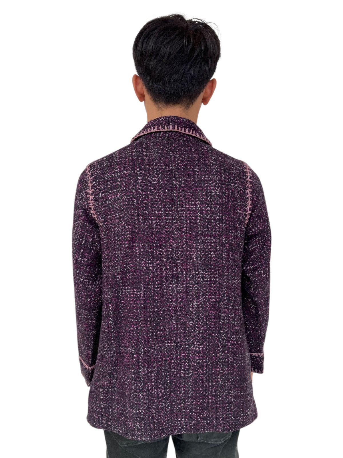 Japanese Brand 2000s Malaika - Knitted Jacket Hysteric Style Size M / US 6-8 / IT 42-44 - 2 Thumbnail