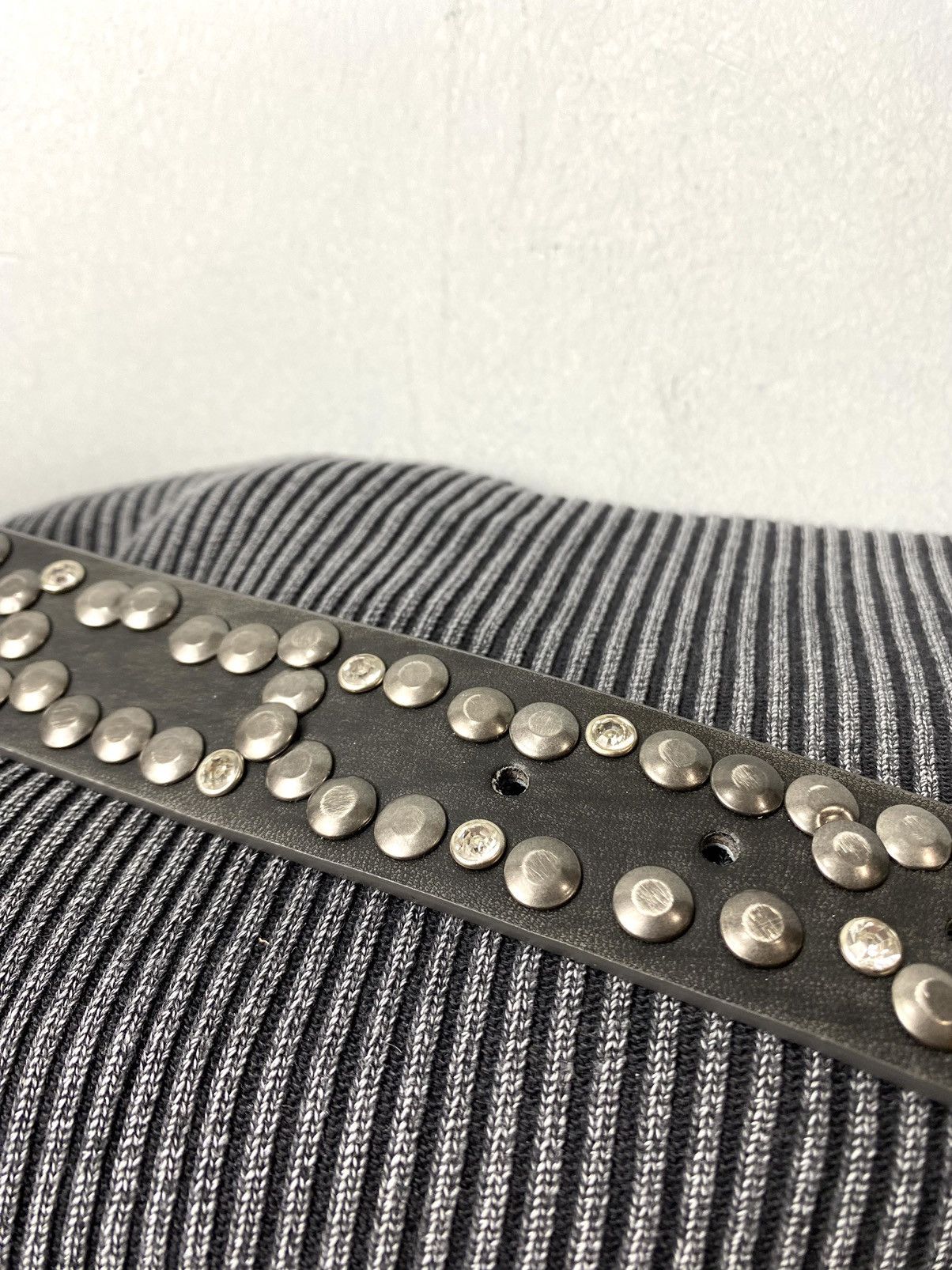 Japanese Brand Vintage Crazy Metal Belt Drip Japanese Hype bb Simon Size ONE SIZE - 5 Thumbnail