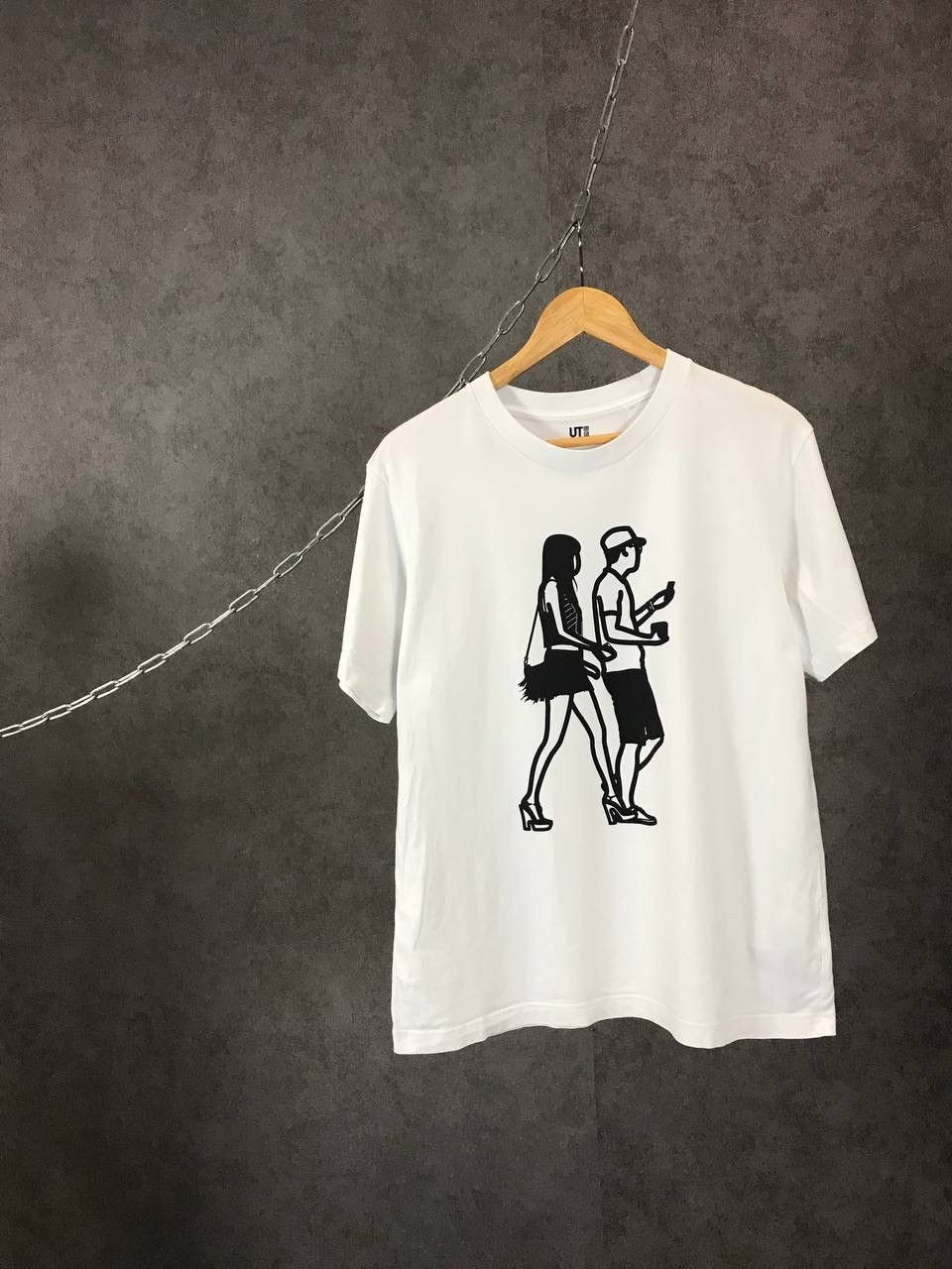 Uniqlo Julian Opie x Uniqlo art designer tee Size US M / EU 48-50 / 2 - 1 Thumbnail