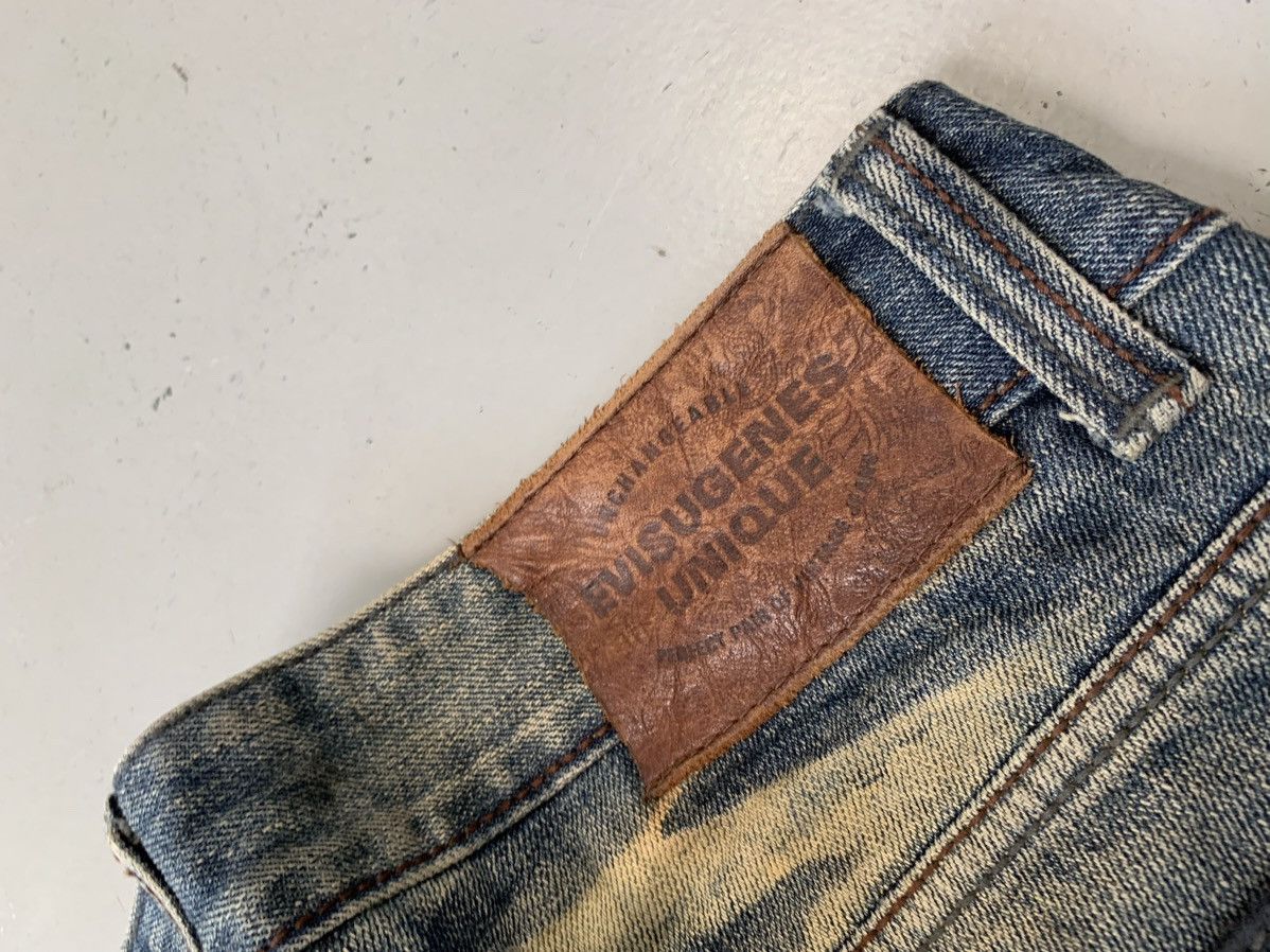 Japanese Brand Vintage Evisu inspired denim Size US 32 / EU 48 - 4 Thumbnail