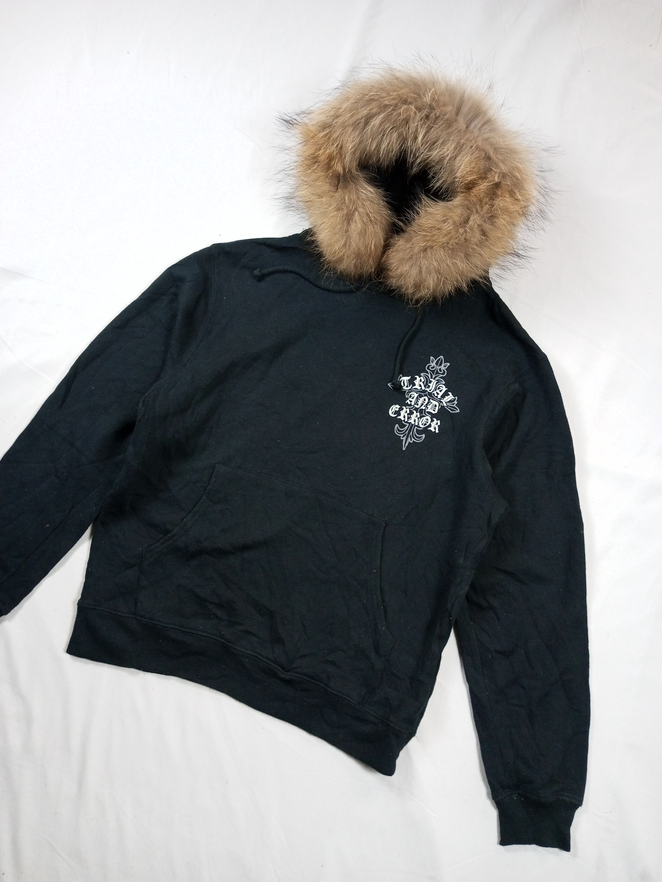 Japanese Brand Gothic MOVEN PICK Fur Hoodie Ifsix lgb style Size US M / EU 48-50 / 2 - 3 Thumbnail
