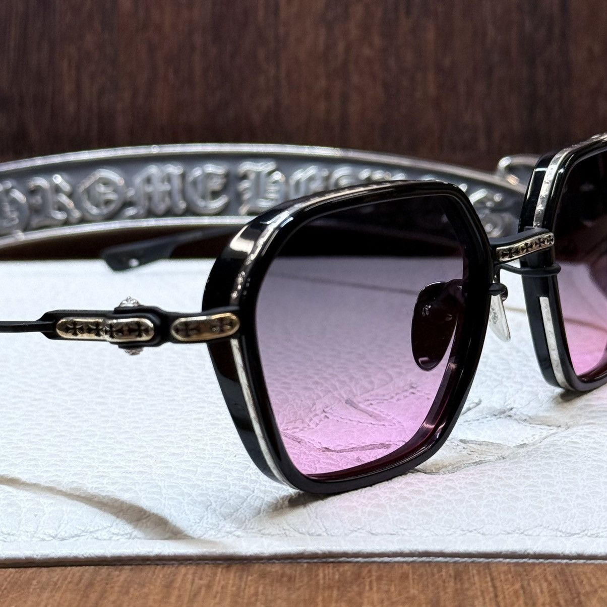 Chrome Hearts Chrome Hearts DANGER Zone 1/1 ‘Eroticism’ Sunglasses Size ONE SIZE - 5 Thumbnail
