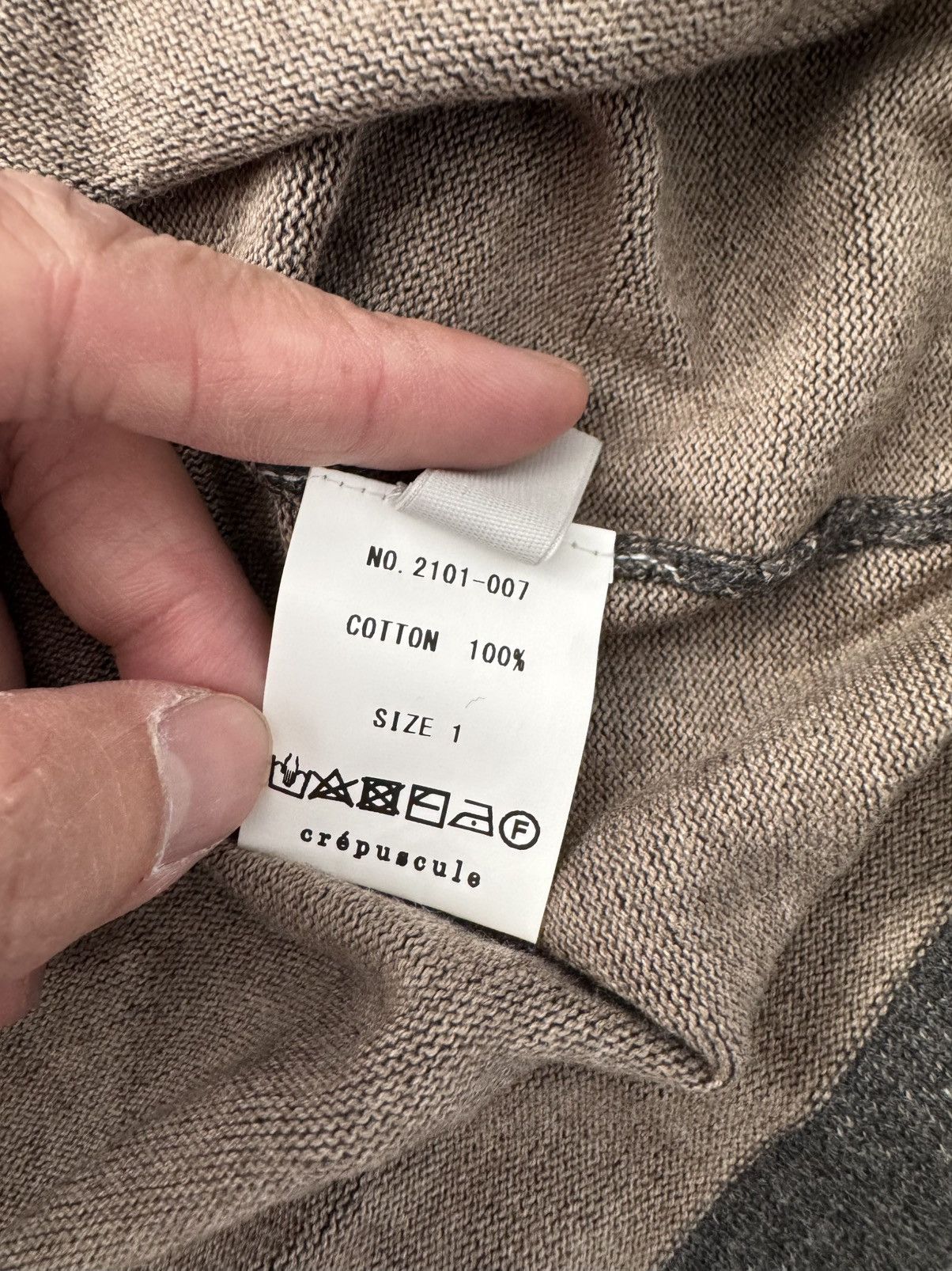 Other CREPUSCULE Cotton Crewneck Short Sleeve Sweatshirt Size US M / EU 48-50 / 2 - 5 Thumbnail