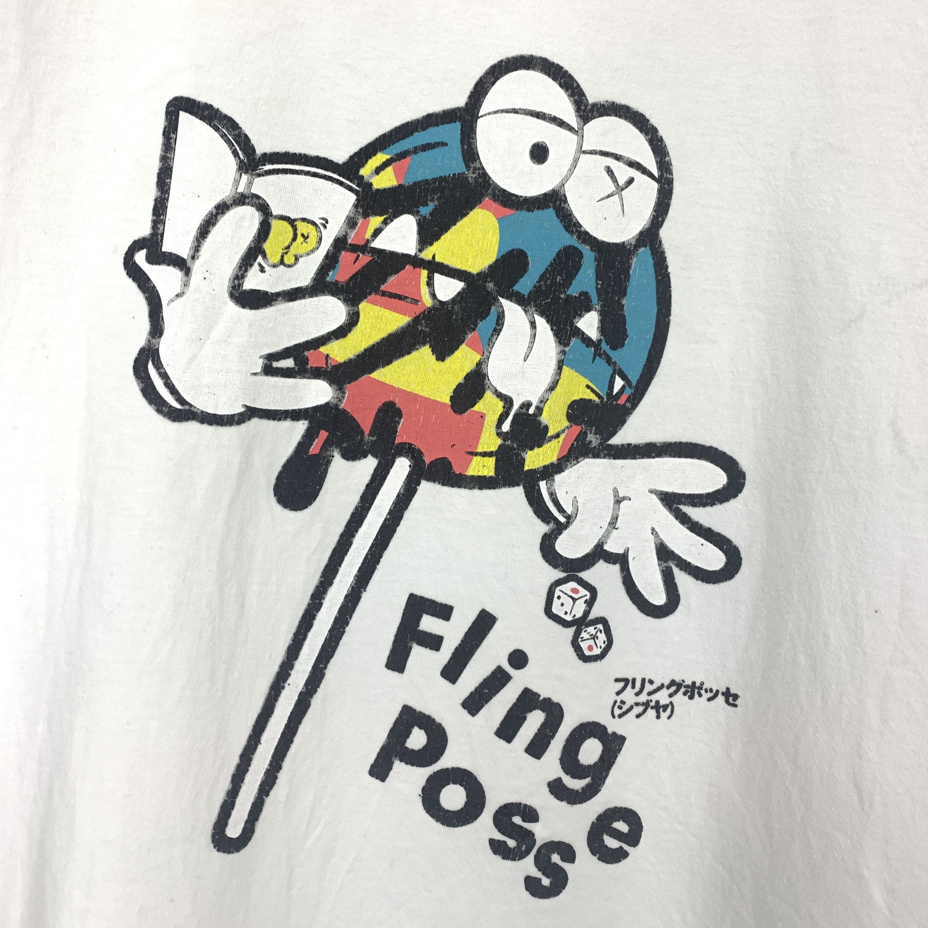 Japanese Brand FLING POSSE Japanese Rap T Shirt #1829/08 Size US L / EU 52-54 / 3 - 2 Thumbnail