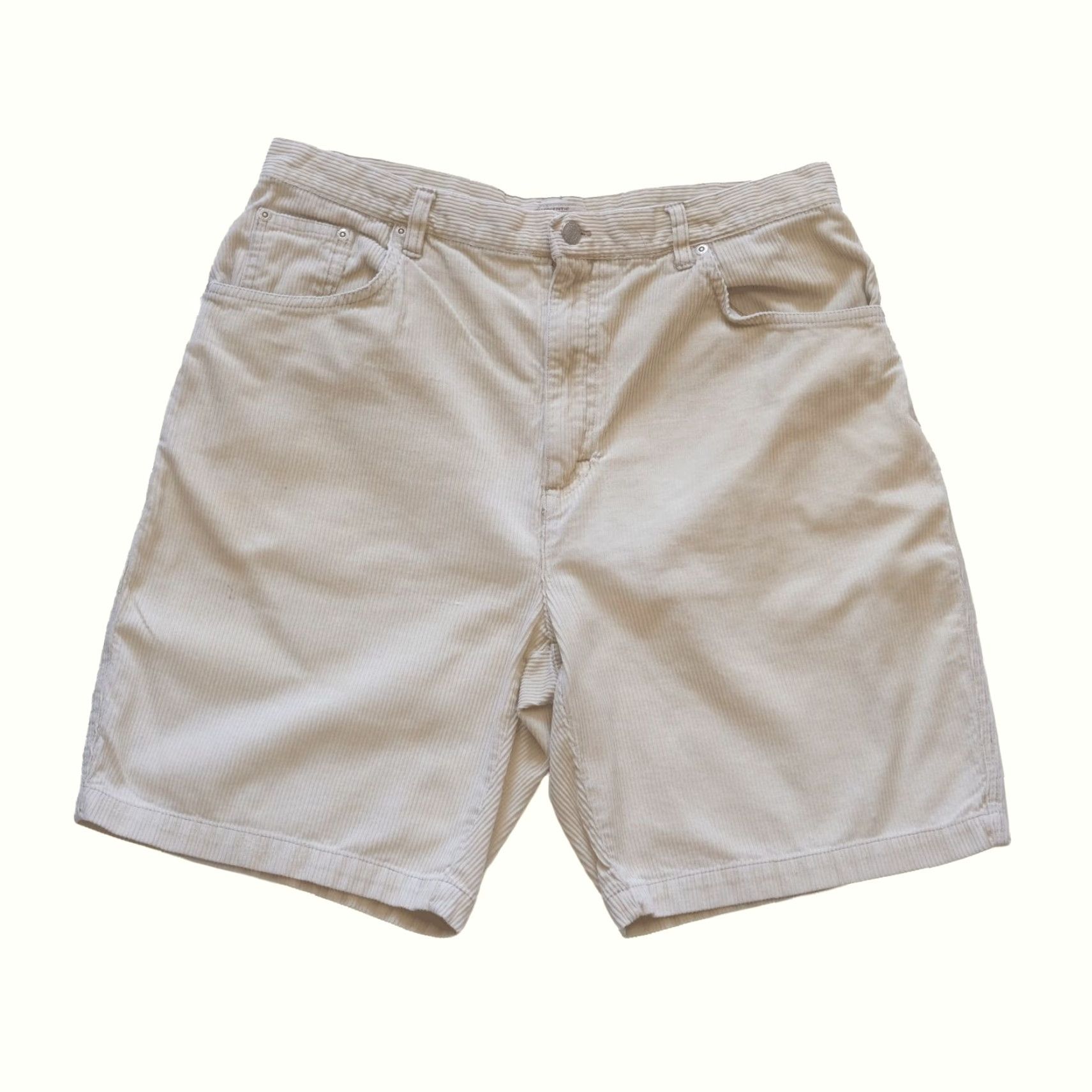 Vintage VINTAGE ST JOHN'S BAY VTG 90s RETRO 9" SHORTS 100% COTTON CORDUROY TAN MEN SZ 36 Size US 36 / EU 52 - 2 Thumbnail