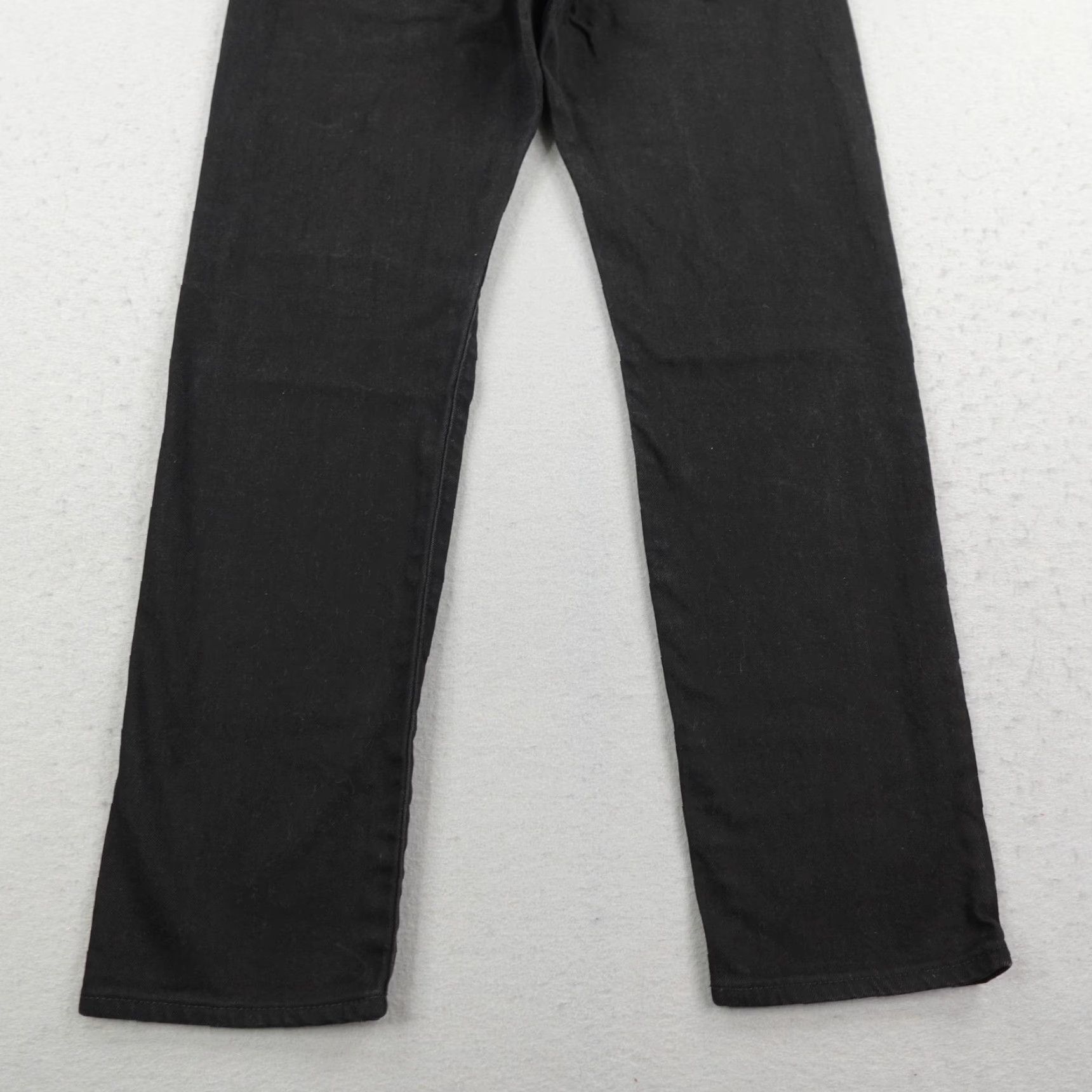 Paul Smith VINTAGE PAUL SMITH JEANS Mens 34x30 Black Denim Regular Straight Leg Pants Cotton Flex Size US 34 / EU 50 - 6 Thumbnail