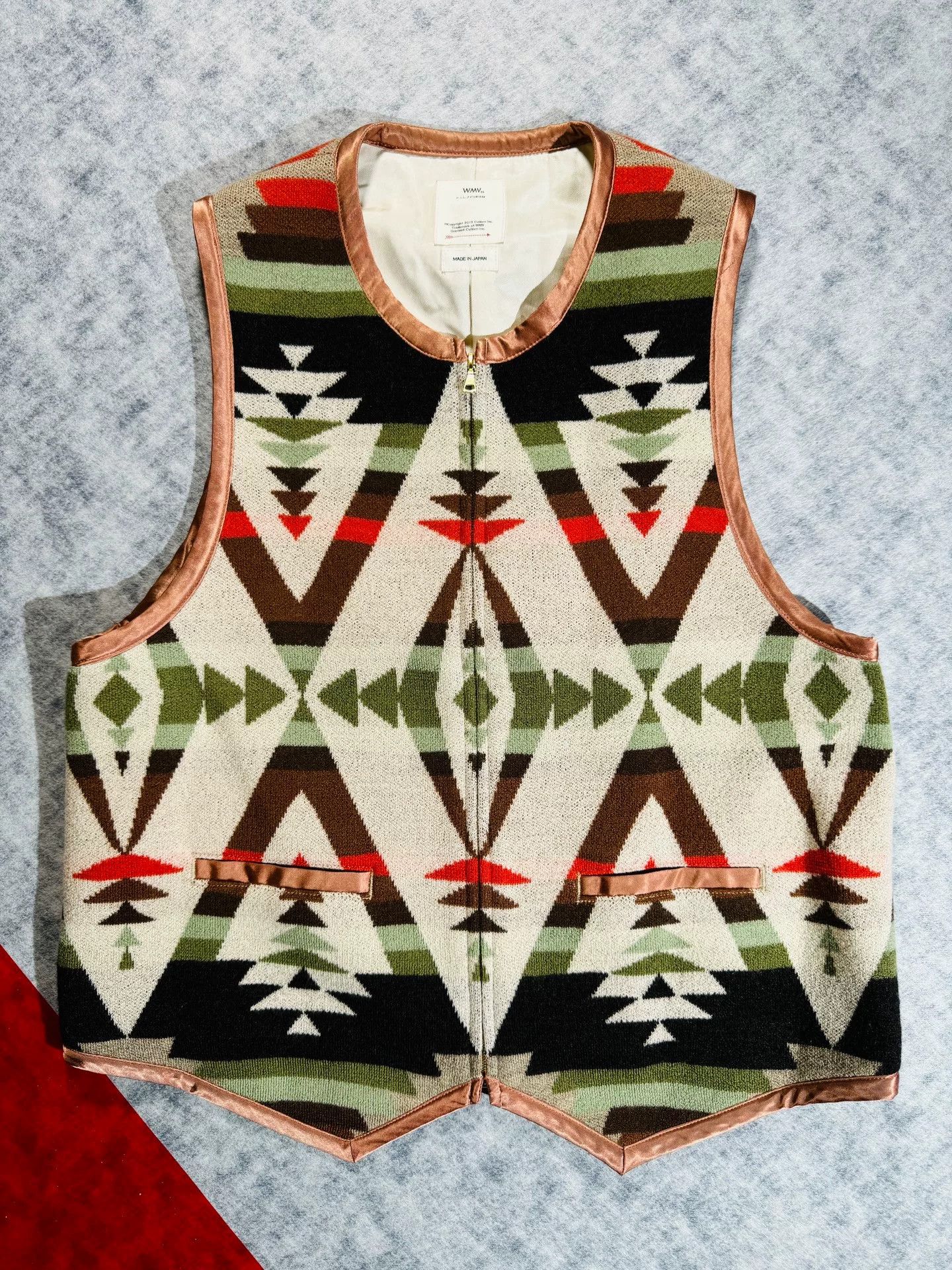 Visvim unique jacquard vest from wmv Size XS / US 0-2 / IT 36-38 - 1 Thumbnail