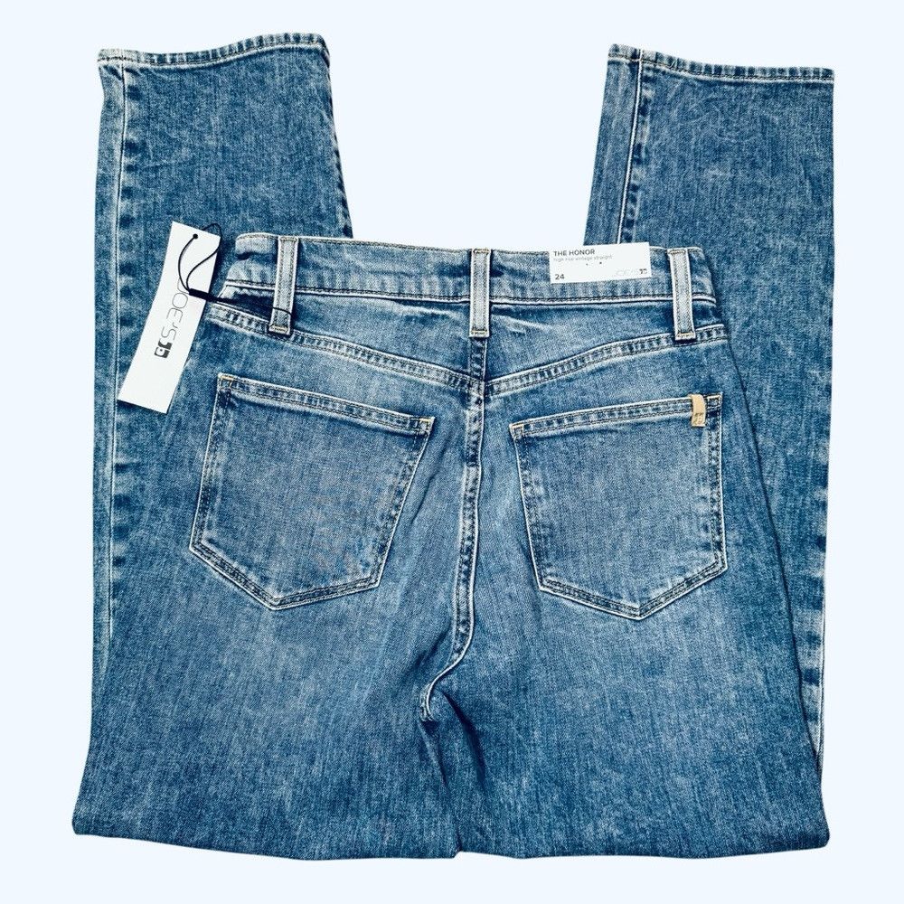 Joe's NWT New $228 Joe's Honor High Rise Straight Ankle Jeans In Size 24" / US 00 / IT 34 - 4 Thumbnail