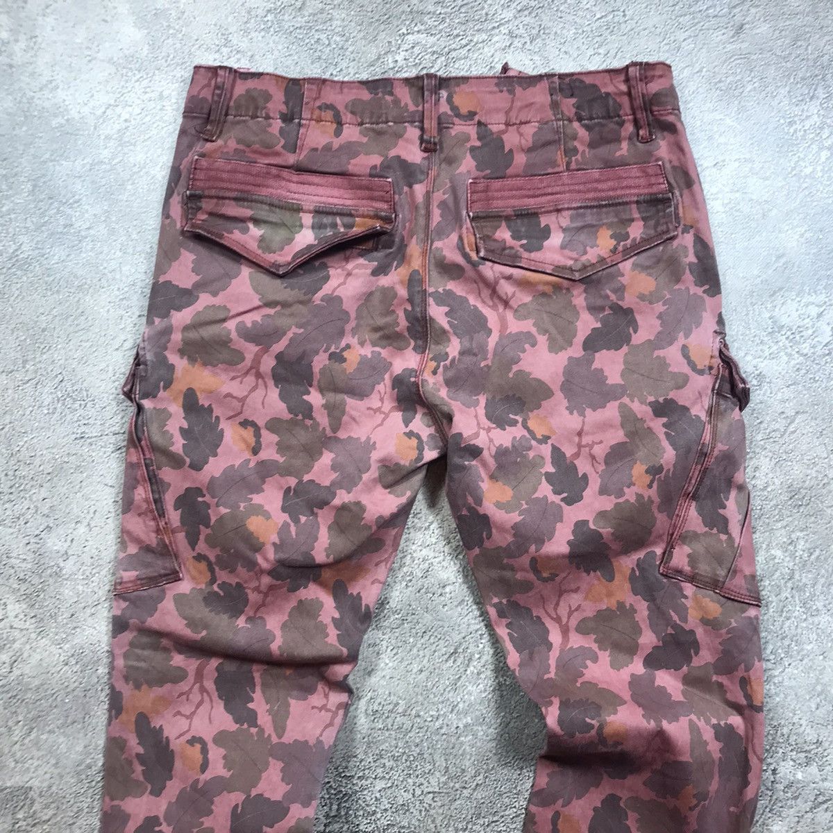 Vintage Y2K Baggy Distressed Cargo Pants Sun Faded Grunge Logo 32 Size US 32 / EU 48 - 8 Thumbnail