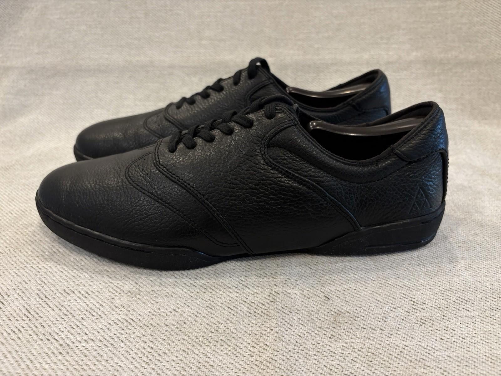Huf HUF Dylan Rieder Black Pebbled Leather Skate Shoes 11.5 Size US 11.5 / EU 44-45 - 7 Thumbnail