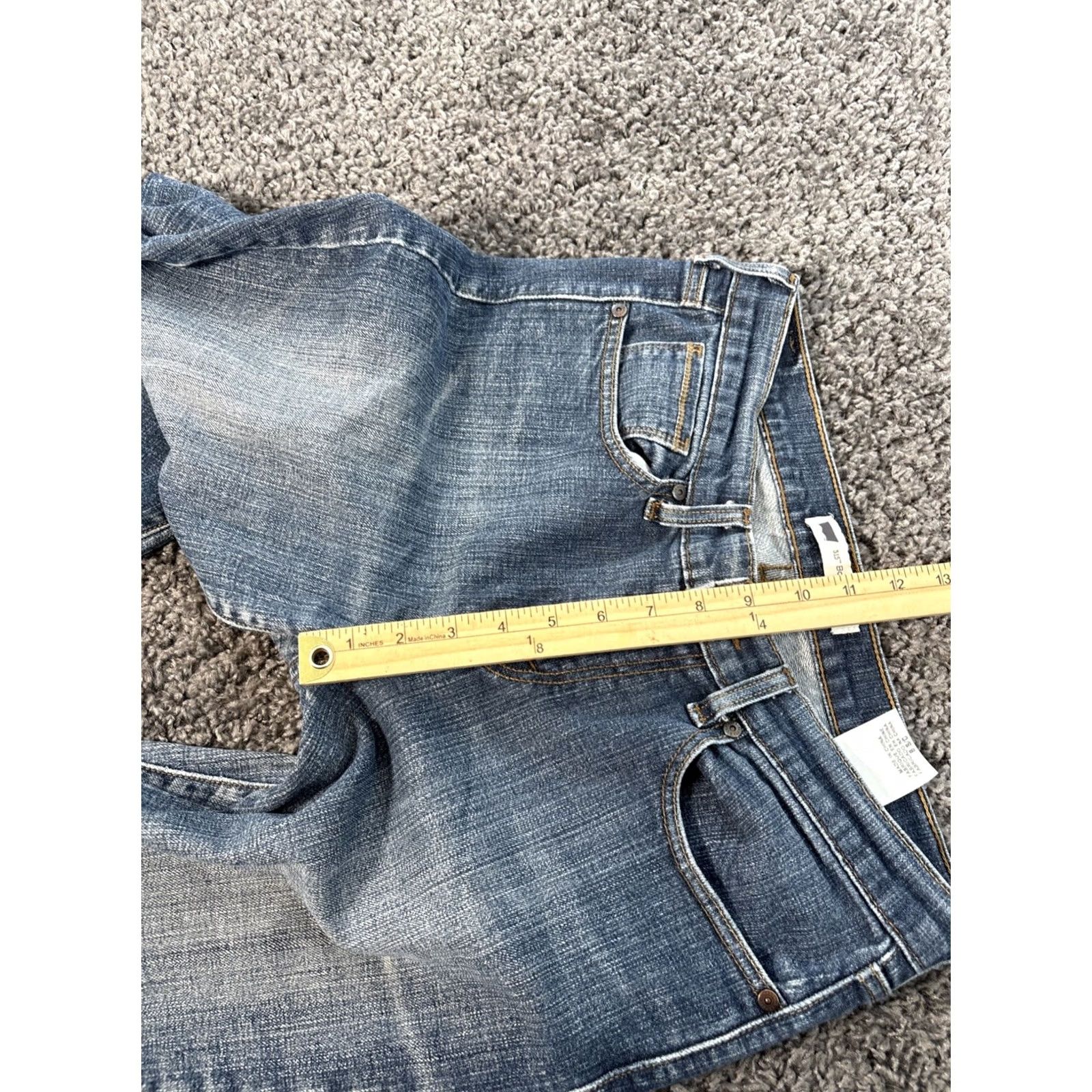 Levi's VINTAGE Levis 515 Boot Cut Jeans Mid Rise Y2K Light Wash Womens 30x28 Size 30" / US 8 / IT 44 - 5 Thumbnail