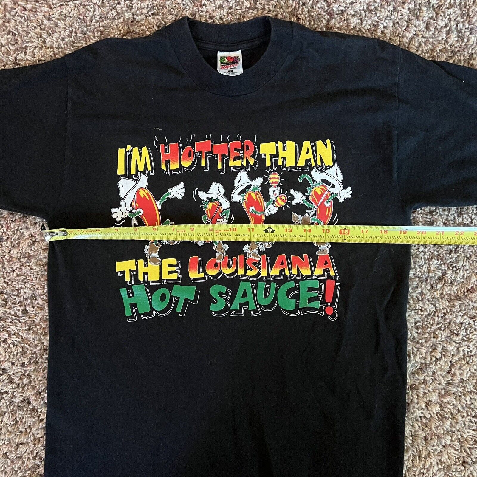 Vintage 90s Vintage Louisiana Hot Sauce Lee Honky Tonk Twist Shirt Size US M / EU 48-50 / 2 - 4 Thumbnail