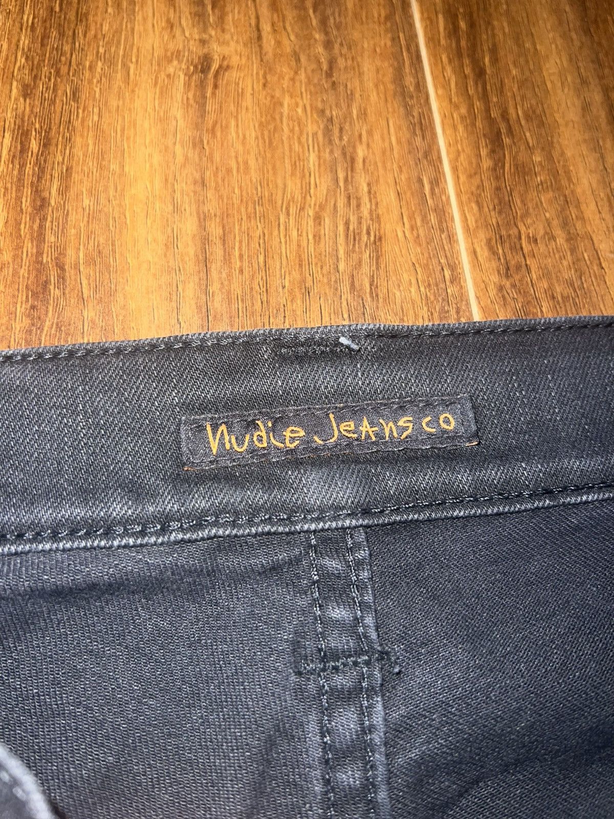 Nudie Jeans NJ1002334 Nudie Thin Finn Black Brutus Jeans Size US 30 / EU 46 - 6 Thumbnail