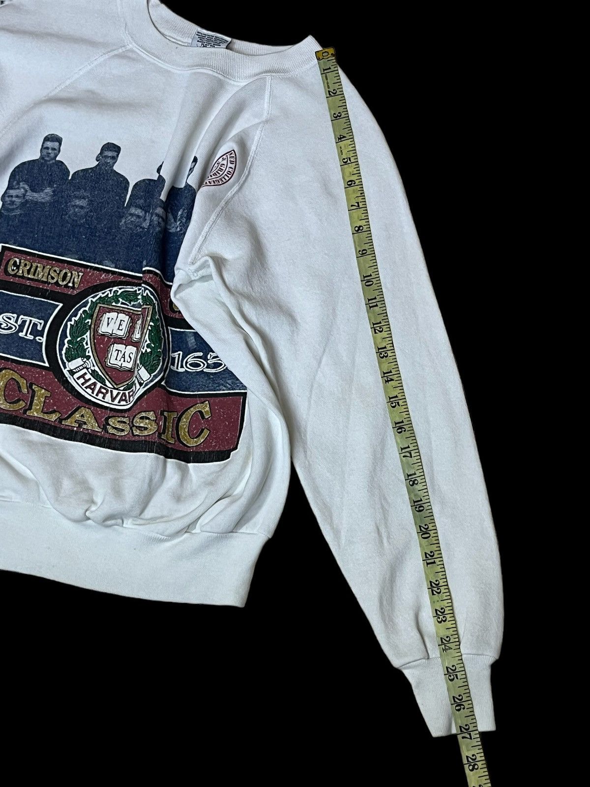 Vintage VINTAGE HARVARD CRIMSON CLASSIC FOOTBALL PULLOVER SWEATSHIRT Size US XL / EU 56 / 4 - 8 Thumbnail