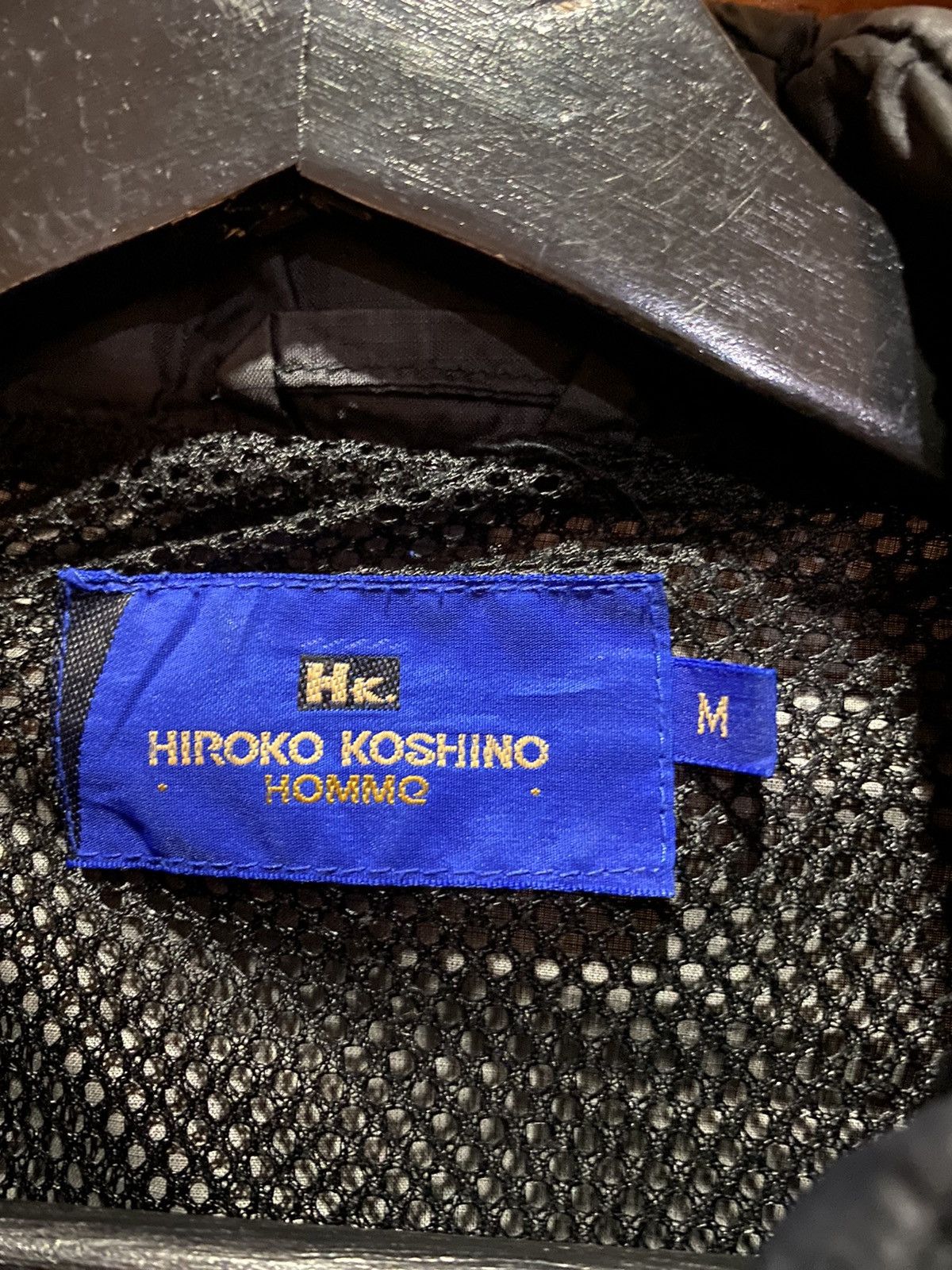 Hiroko Koshino Homme Vintage Hiroko Koshino Homme Black Nylon Jacket – Minimalist Size US M / EU 48-50 / 2 - 7 Thumbnail