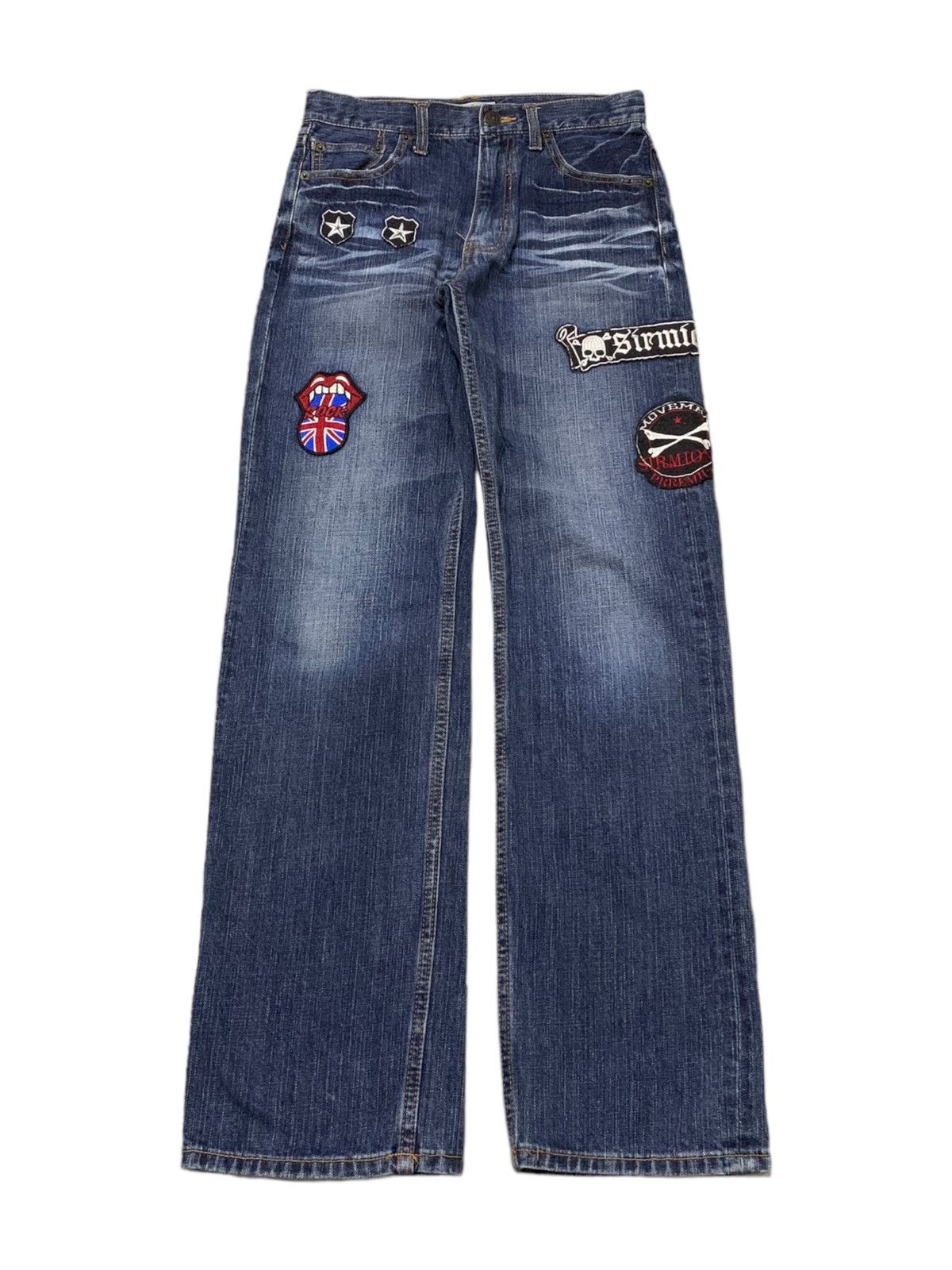 If Six Was Nine Limited Patch Logo Design By Sirmione Denim Size US 26 / EU 42 - 3 Thumbnail
