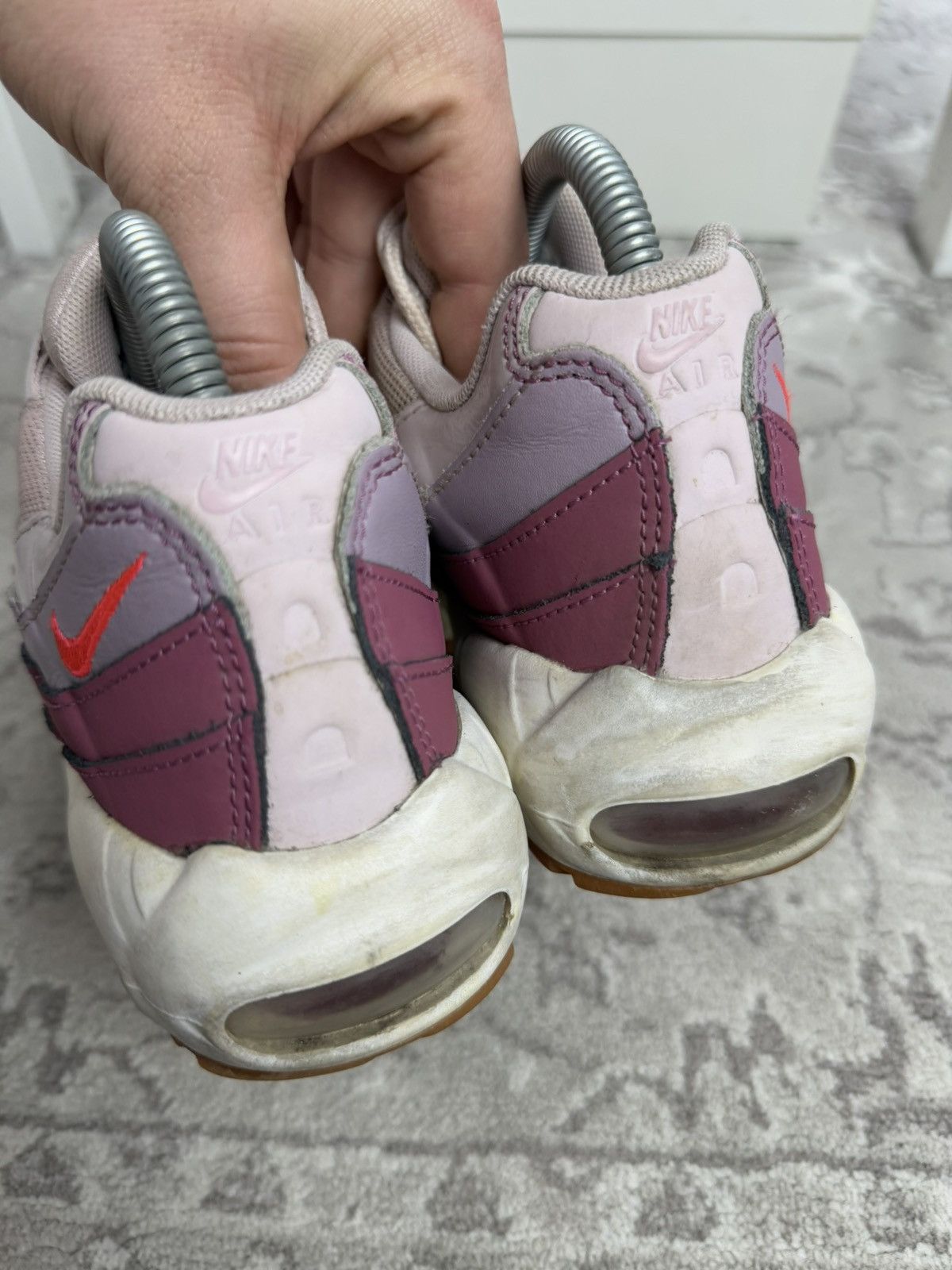Nike × Vintage Nike Air max 95 barely rose hot punch pink US 6.5 gorpcore Size US 6.5 / IT 36.5 - 9 Thumbnail