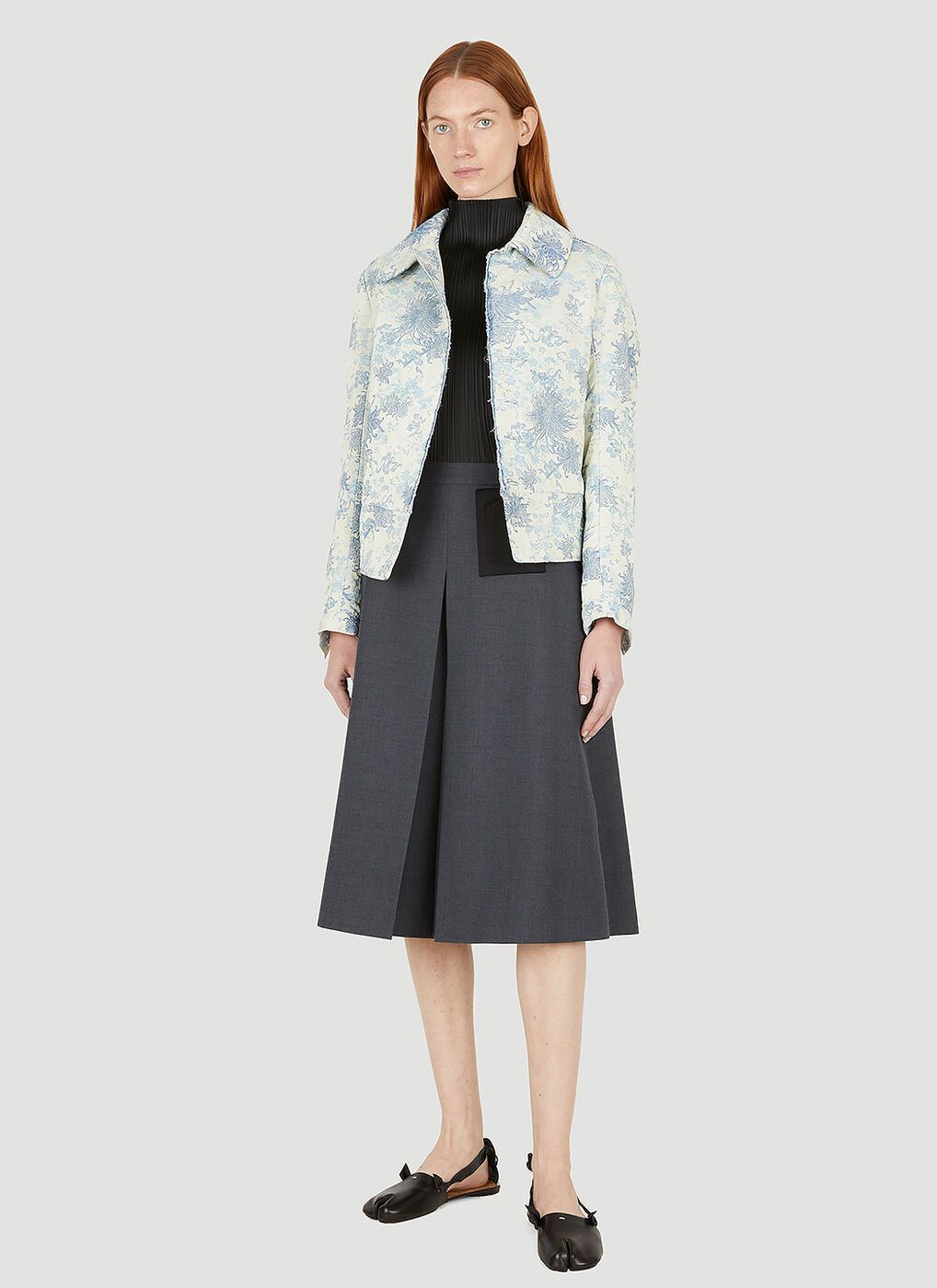 Maison Margiela o1y0625 Jacket in Light Blue Size XS / US 0-2 / IT 36-38 - 5 Thumbnail