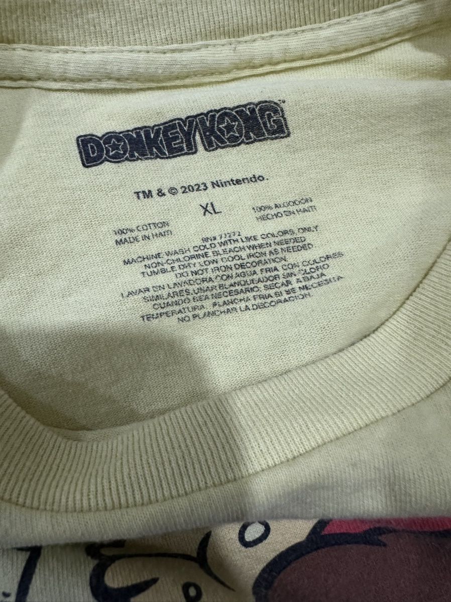 Nintendo Nintendo x Donkey Kong x Tshirt Size US XL / EU 56 / 4 - 5 Thumbnail