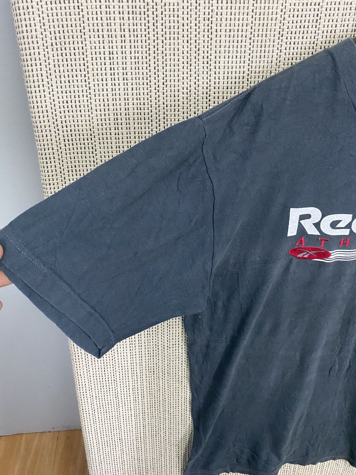 Japanese Brand × Reebok × Vintage Reebok athletic big logo very rare Size US XL / EU 56 / 4 - 4 Thumbnail