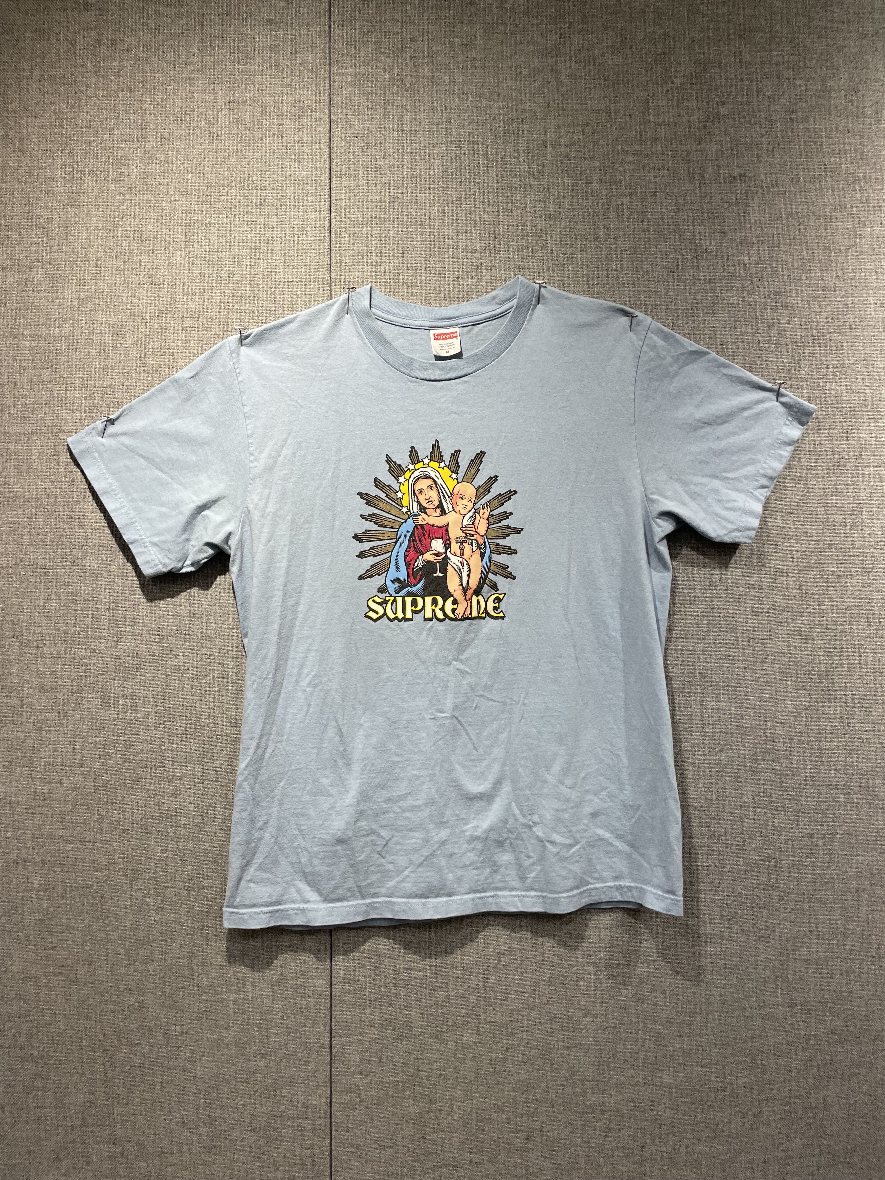 Supreme Supreme Jesus and Mary Graphic tee Size US M / EU 48-50 / 2 - 1 Thumbnail