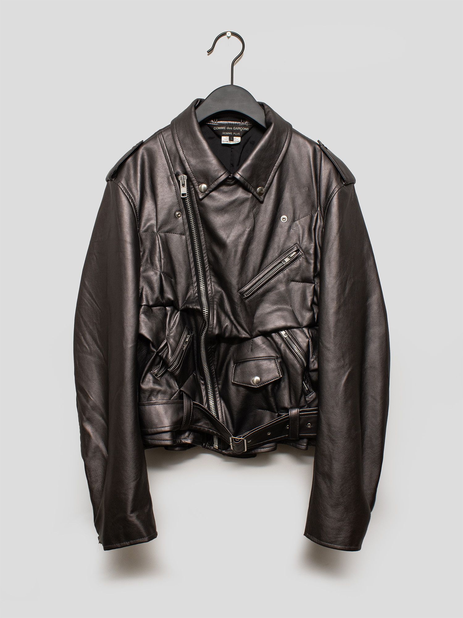 Comme Des Garcons Leather Jacket | Grailed