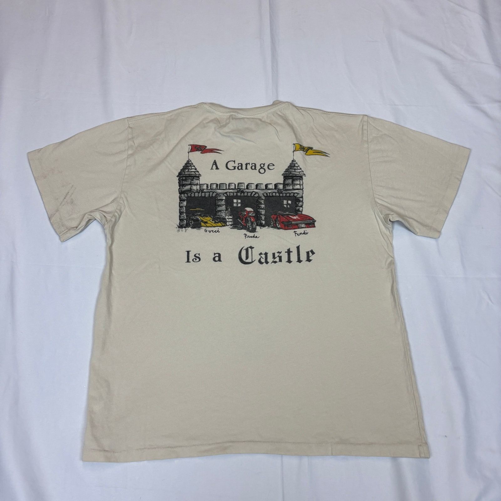 Mega Yacht Mega Yacht Go Prada Go Castle Garage Gucci Fendi Shirt Small Size US S / EU 44-46 / 1 - 3 Thumbnail