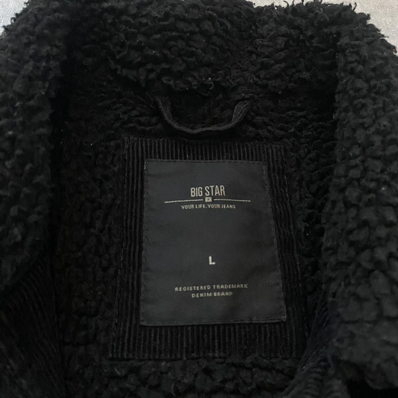 Other Black Big Star Sherpa corduroy jacket with a Size US L / EU 52-54 / 3 - 4 Thumbnail