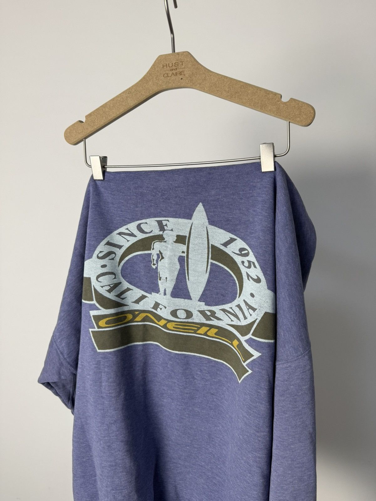 O'Neill Vintage 90s O’Neill Faded Distressed Sweatshirt Y2K Size US M / EU 48-50 / 2 - 4 Thumbnail