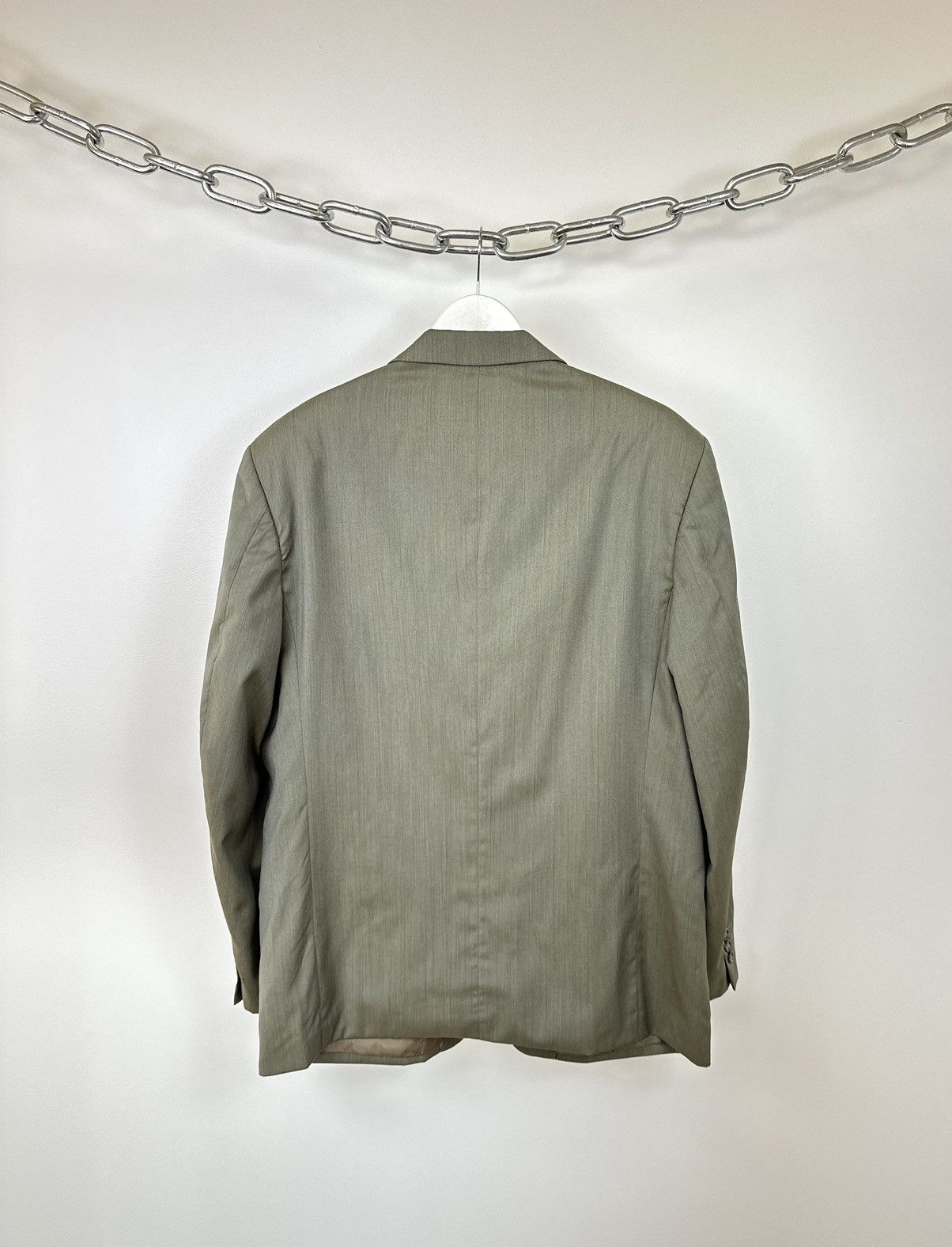 Trussardi Vintage 90s Trussardi 3-Button Rare Archival Designer Blazer Size 52R - 2 Thumbnail