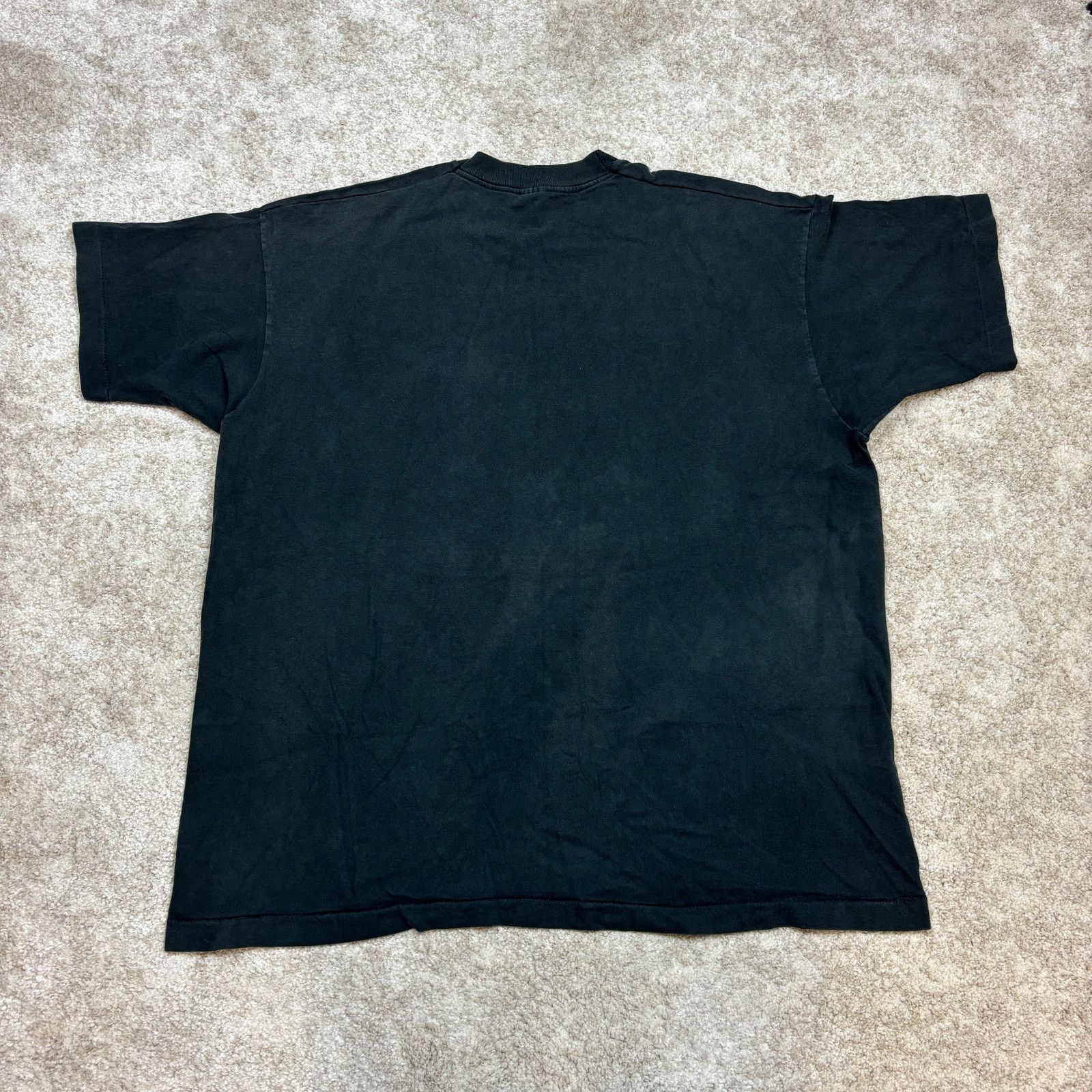 NFL × Salem Sportswear × Vintage Vintage 1994 Los Angeles Raiders Superhero Shirt Men's XL Size US XL / EU 56 / 4 - 3 Thumbnail