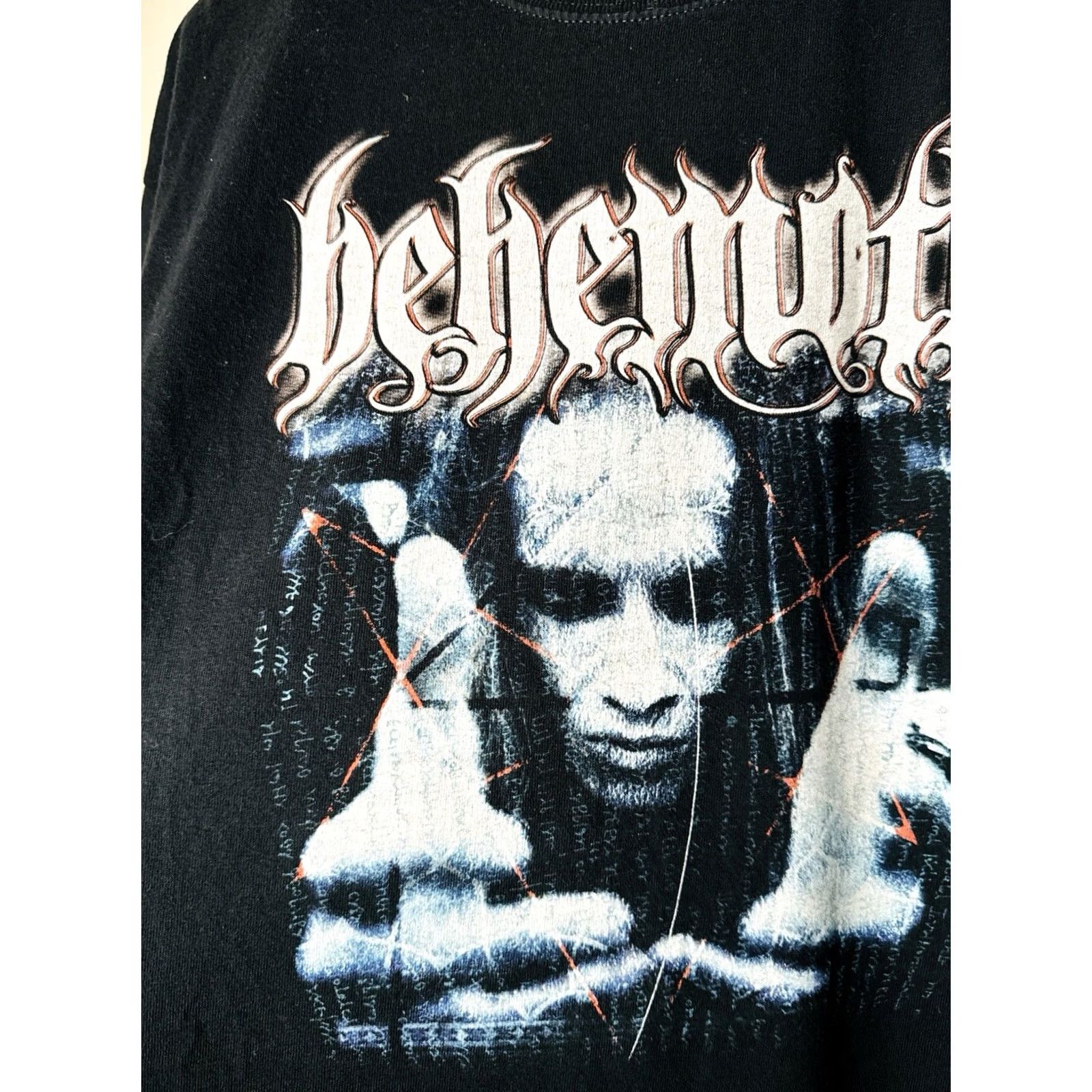Anvil Behemoth Thelema 6 Album Band T Shirt Black Metal Graphic Tee XL Size US XL / EU 56 / 4 - 2 Thumbnail