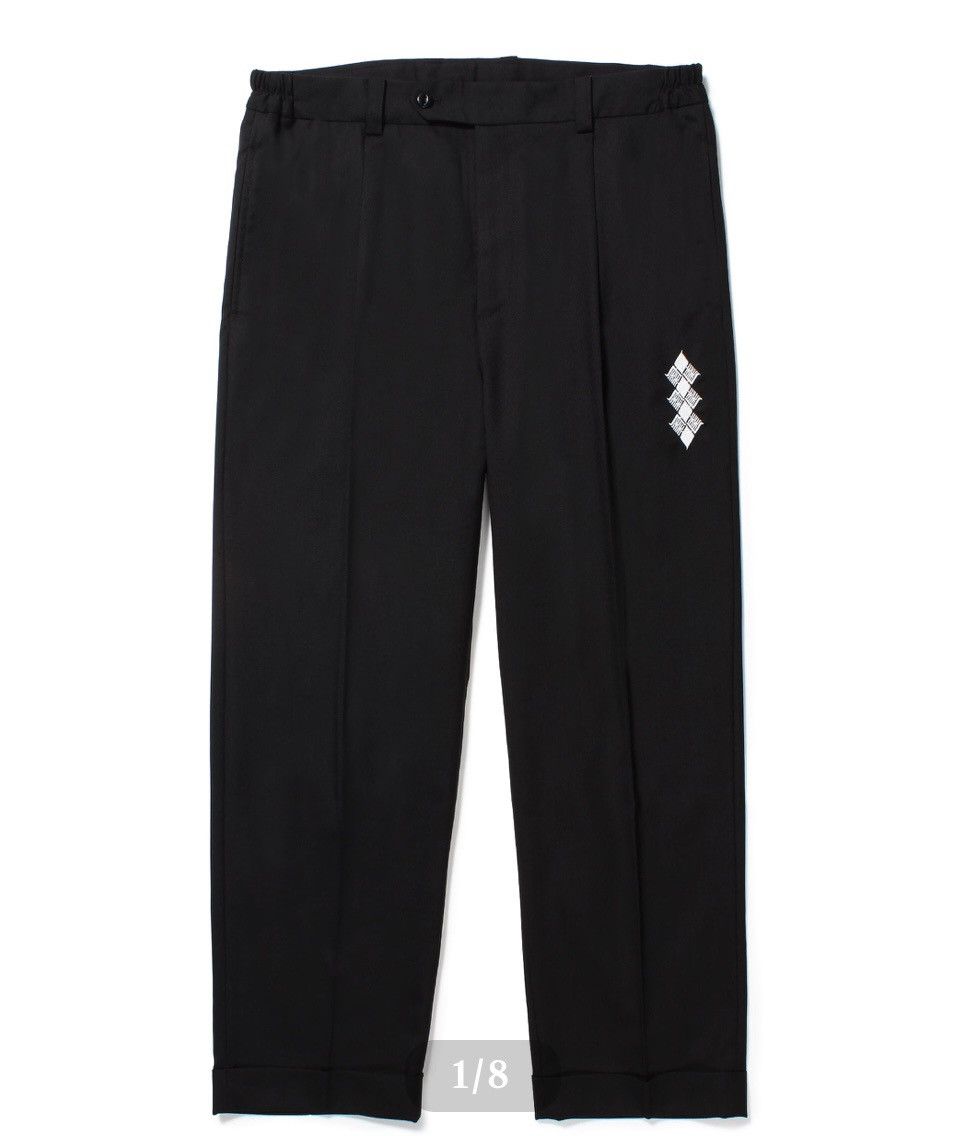Japanese Brand GAKKIN × BUDSPOOL LINEN WOOL TUCK TROUSERS Size US 32 / EU 48 - 1 Thumbnail