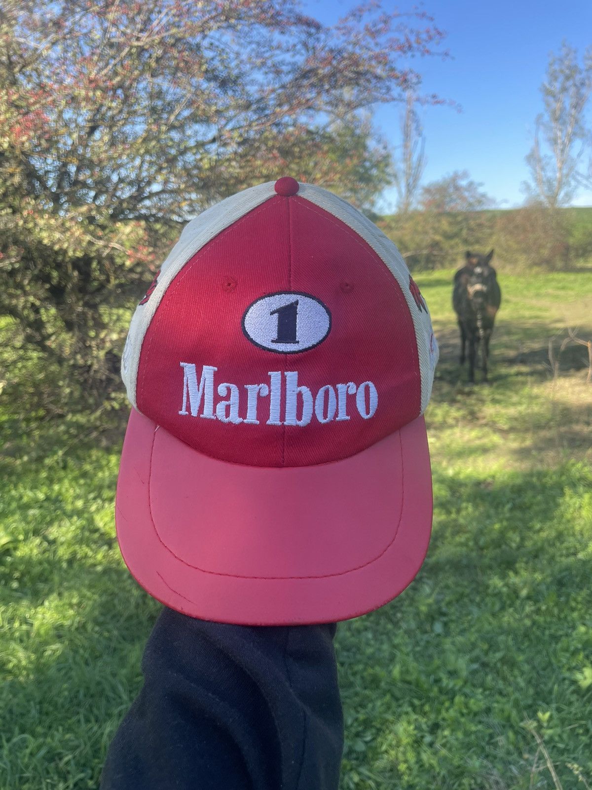 Marlboro 90’s Vintage Marlboro Cap Size ONE SIZE - 3 Thumbnail