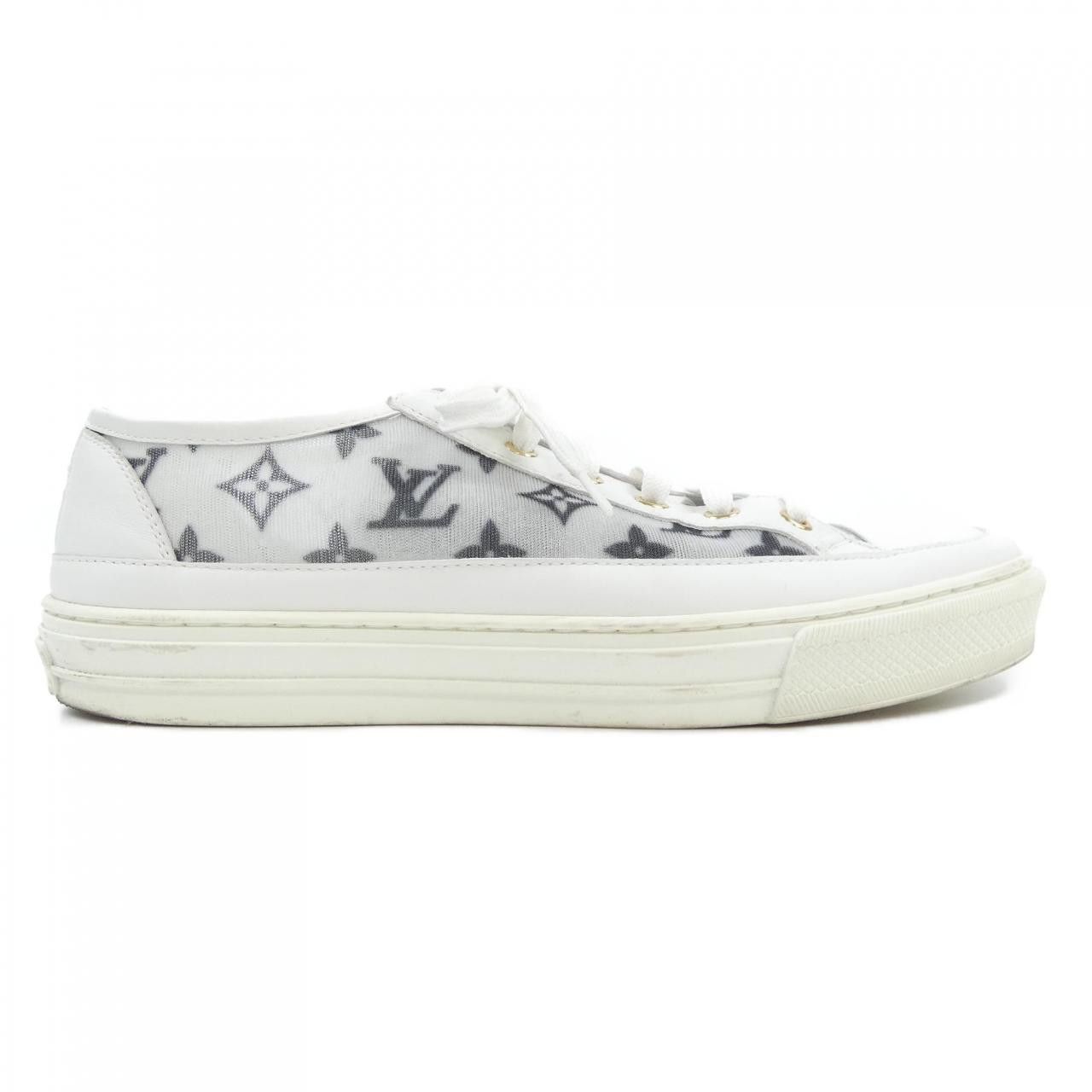 Louis Vuitton Louis Vuitton Louis Vuitton Stellar Line Sneakers Leather Shoes DUTY FREE for USA Size ONE SIZE - 1 Thumbnail