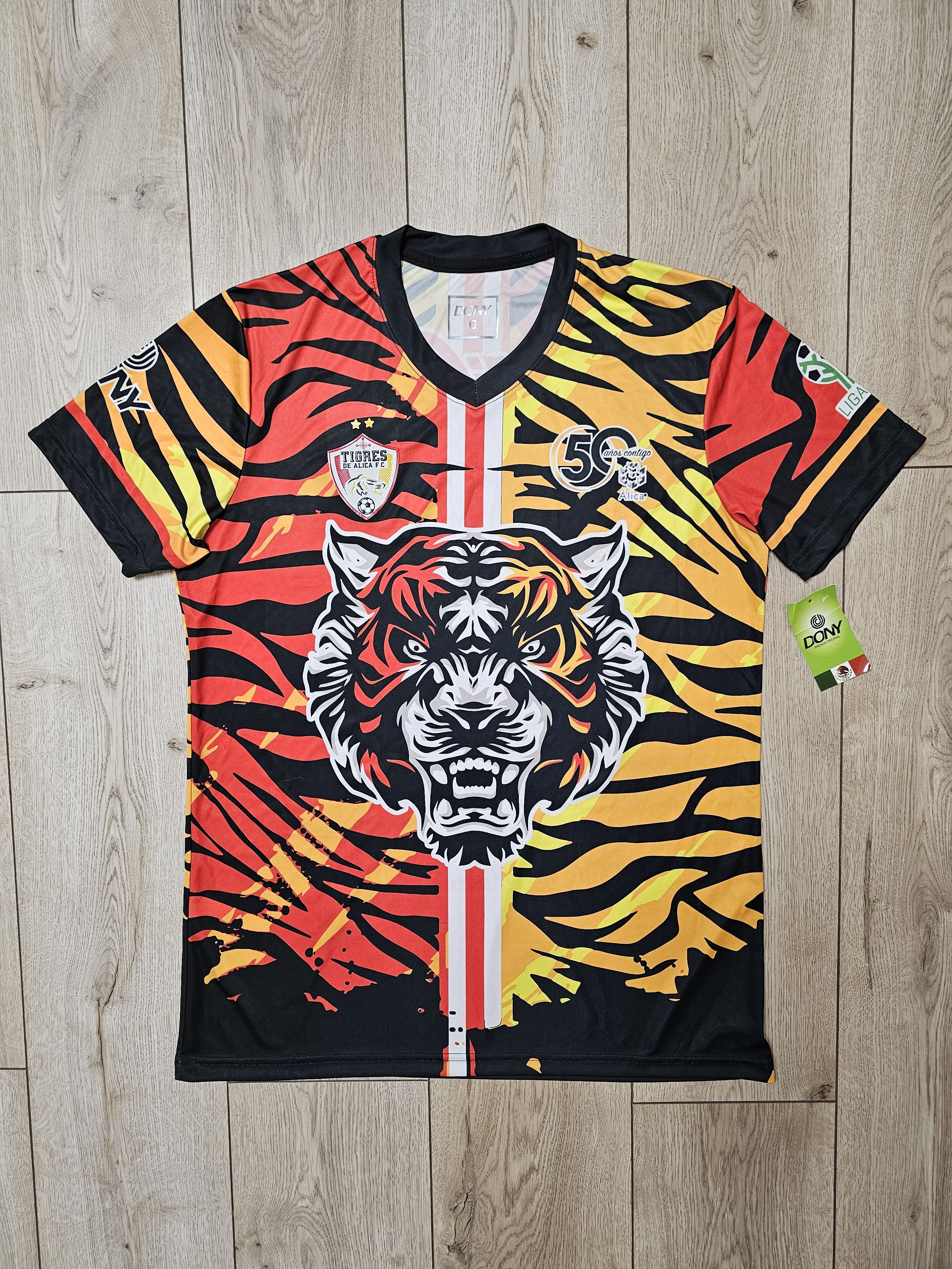 All Sport TIGERS DE ALICA 2023 FOOTBALL SHIRT MEXICO SOCCER JERSEY Size US L / EU 52-54 / 3 - 1 Thumbnail