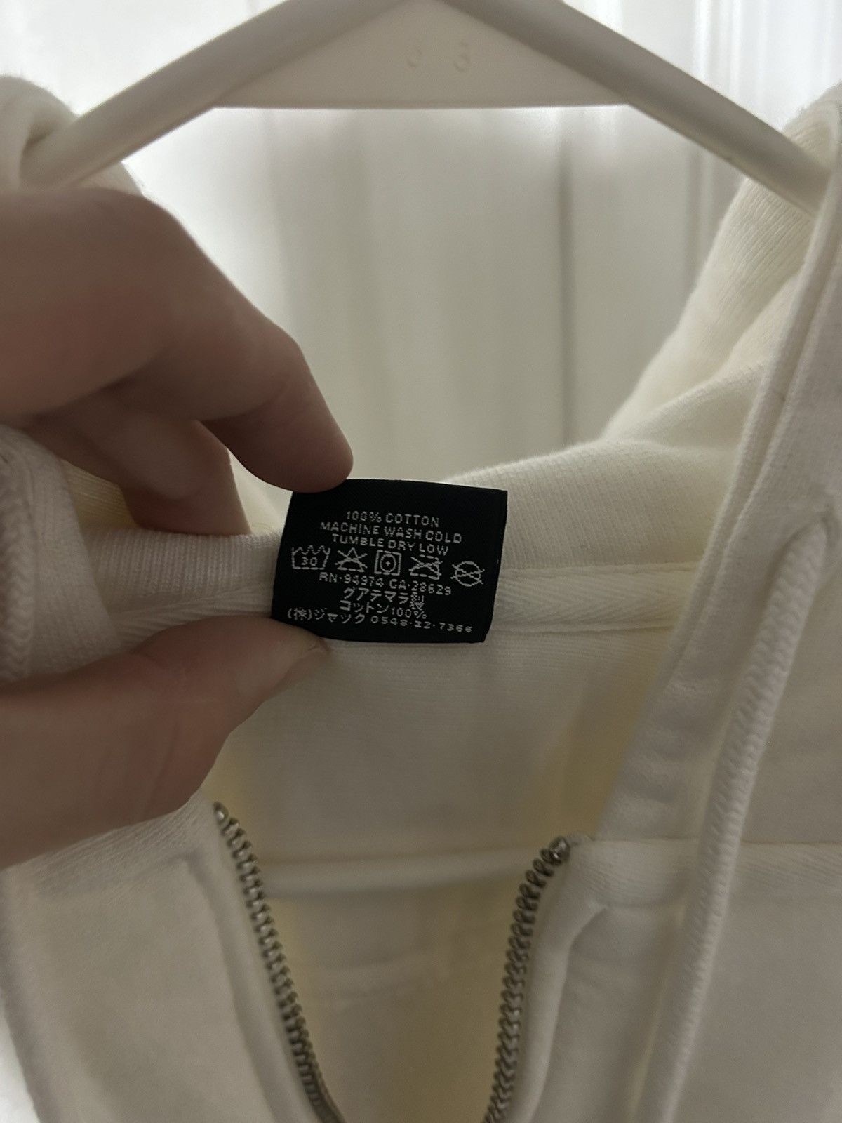 Stussy Stussy Modern Age Pig Dyed Zip Up Hoodie Size XL Size US XL / EU 56 / 4 - 6 Thumbnail