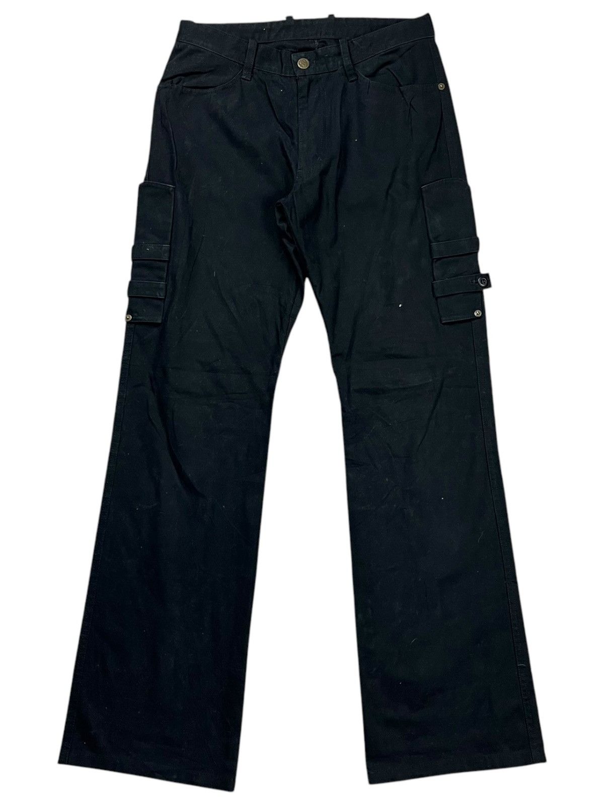 Nicole Club 2000s Nicole Club - Handgun Pocket Cargo Pants Size US 29 - 2 Thumbnail